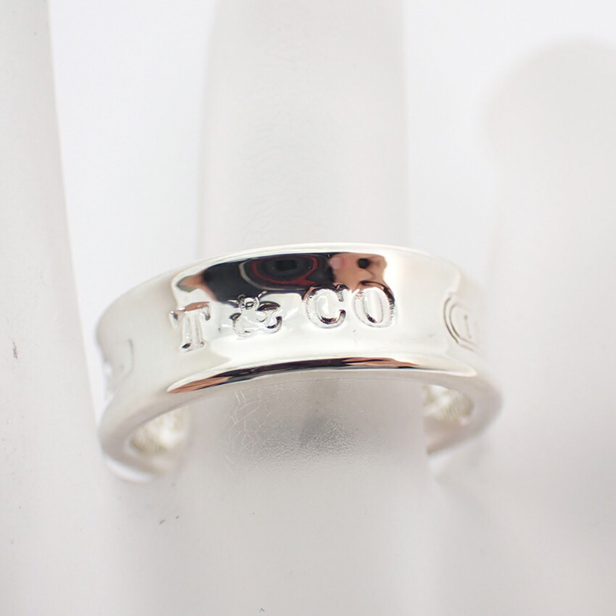 Tiffany Sterling Silver 925 Band Ring (Pre-Owned)