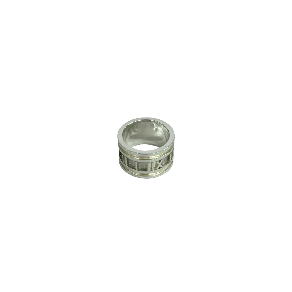 Tiffany Silver Silver 925 Band Ring (Pre-Owned)