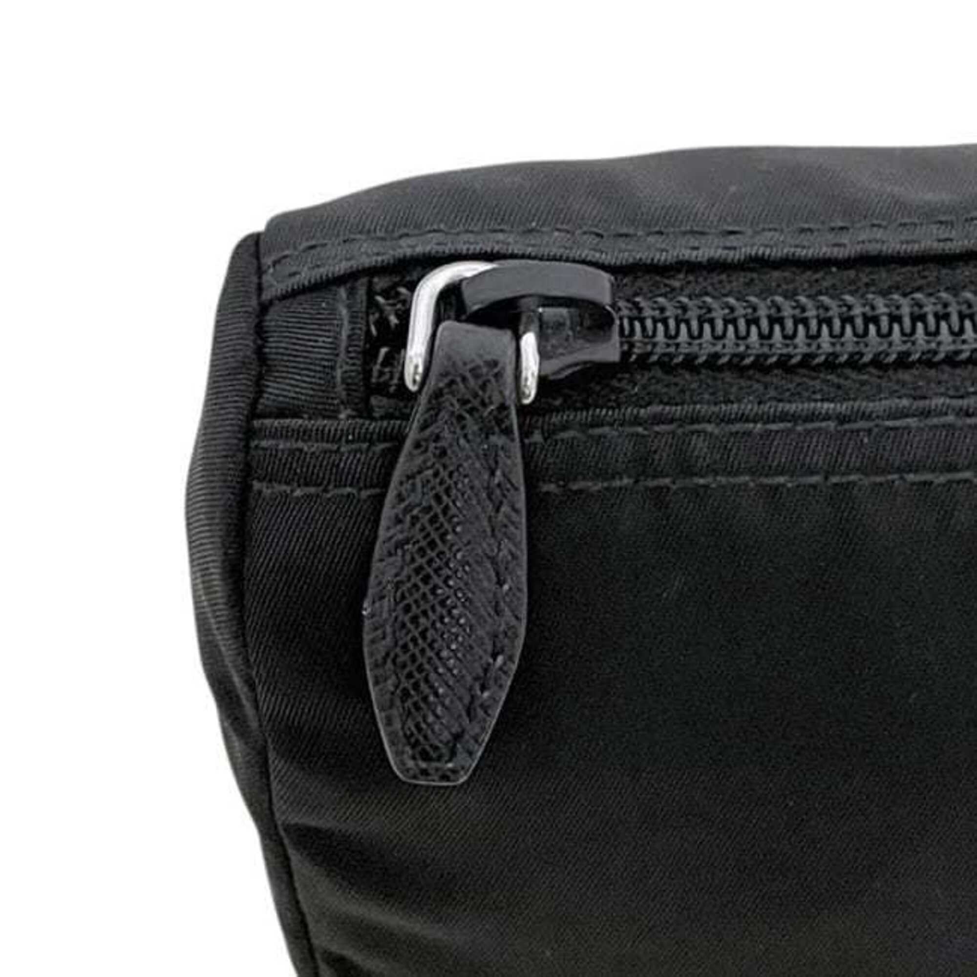 Prada Black Nero Nylon Pouch (Pre-Owned)