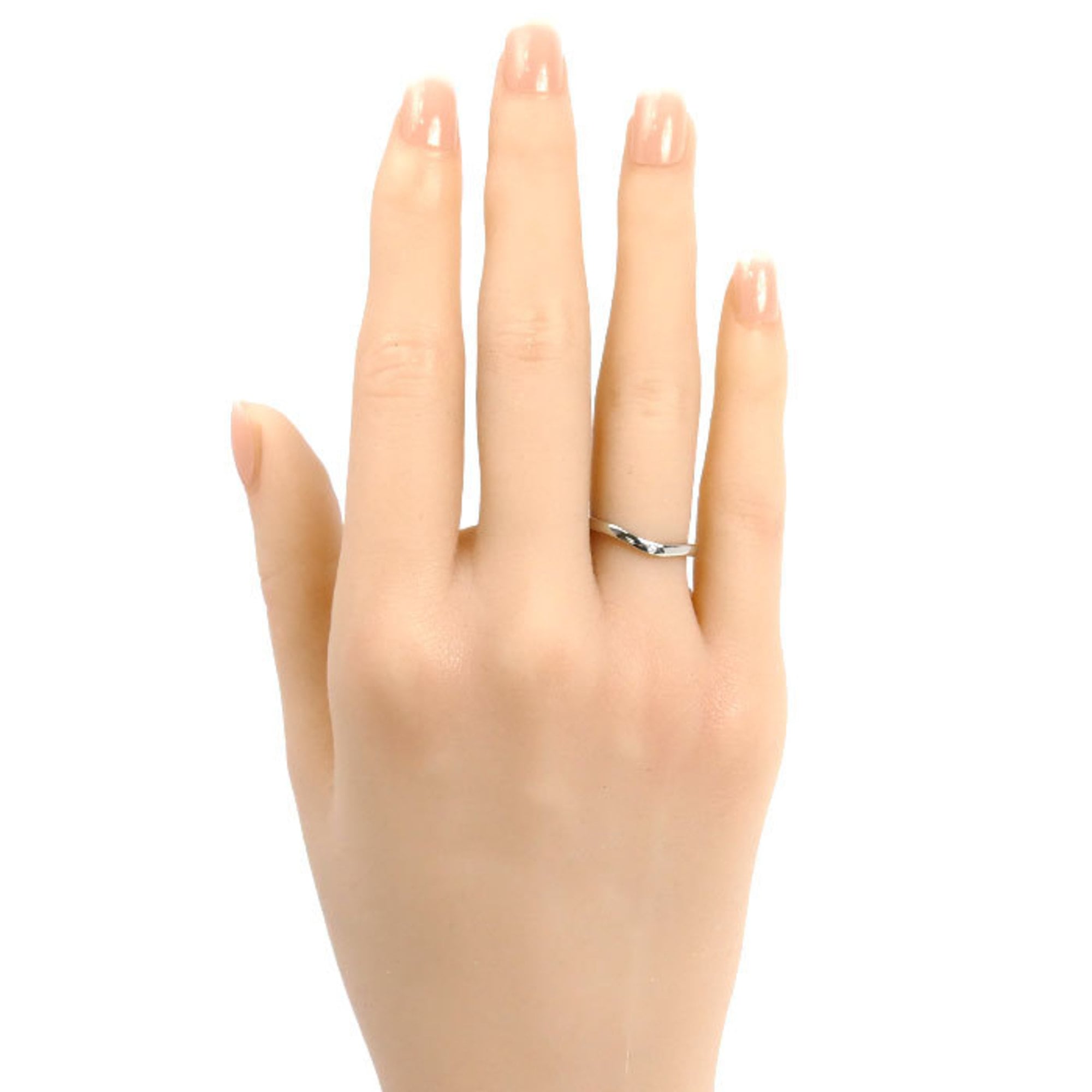 Cartier Platinum 950 Band Ring (Pre-Owned)