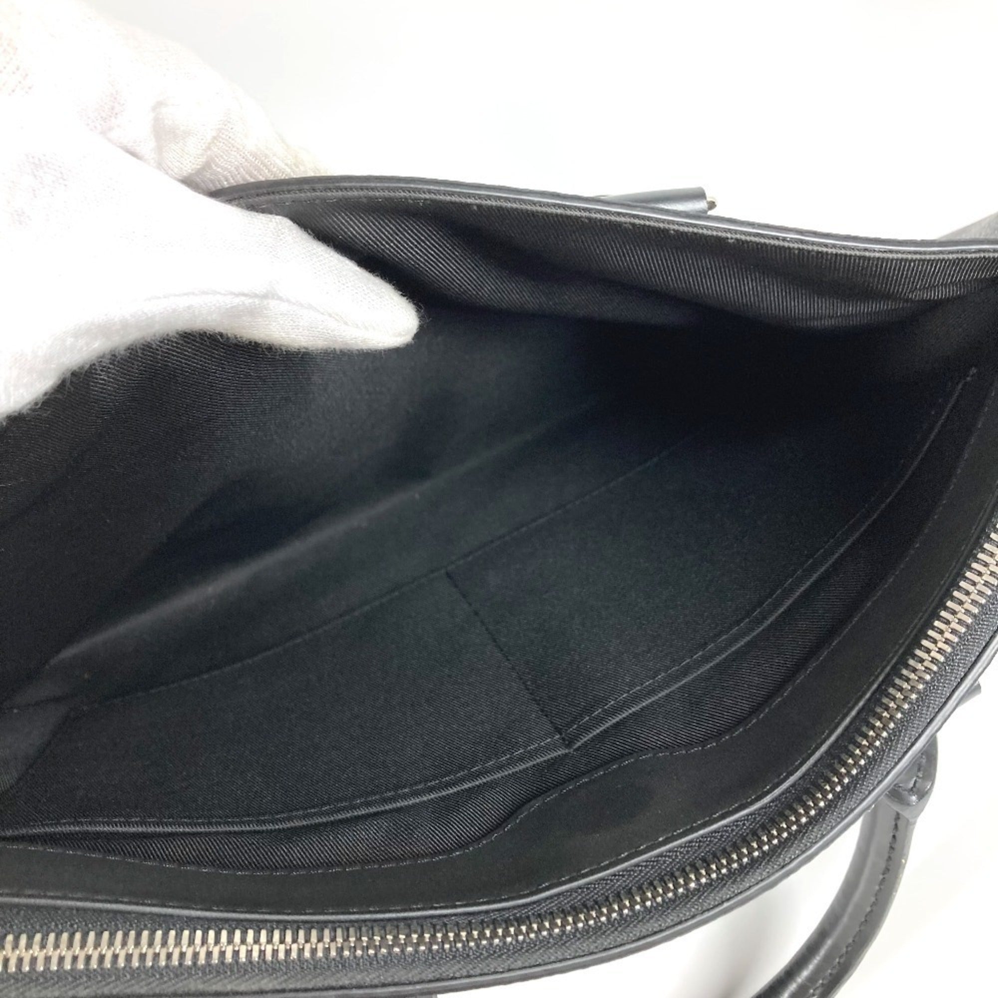 Louis Vuitton Black Damier Graphite Briefcase Handbag Shoulder Bag (Pre-Owned)