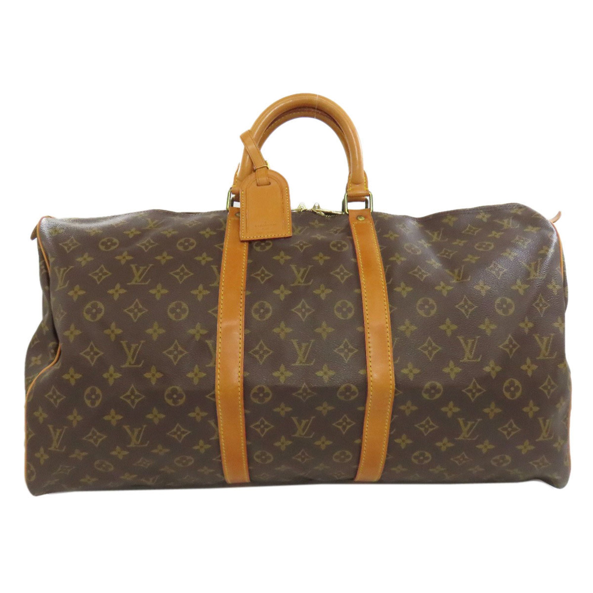 Louis Vuitton Brown Monogram Monogram Canvas Boston Bag (Pre-Owned)