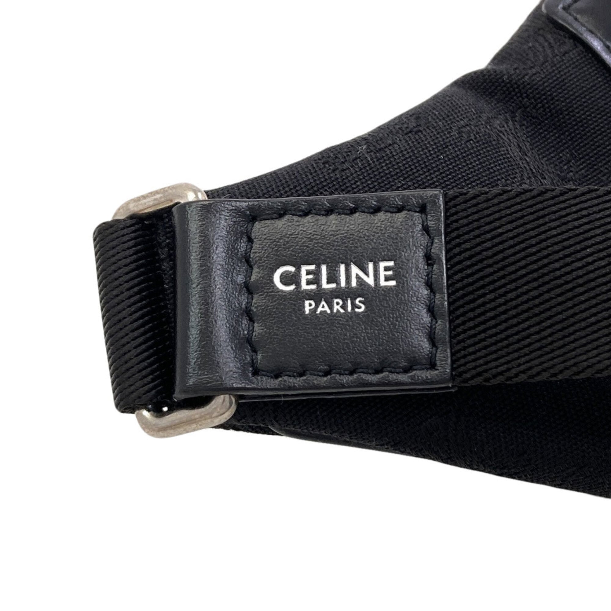 Celine Black Canvas Sling Bag (Pre-Owned)