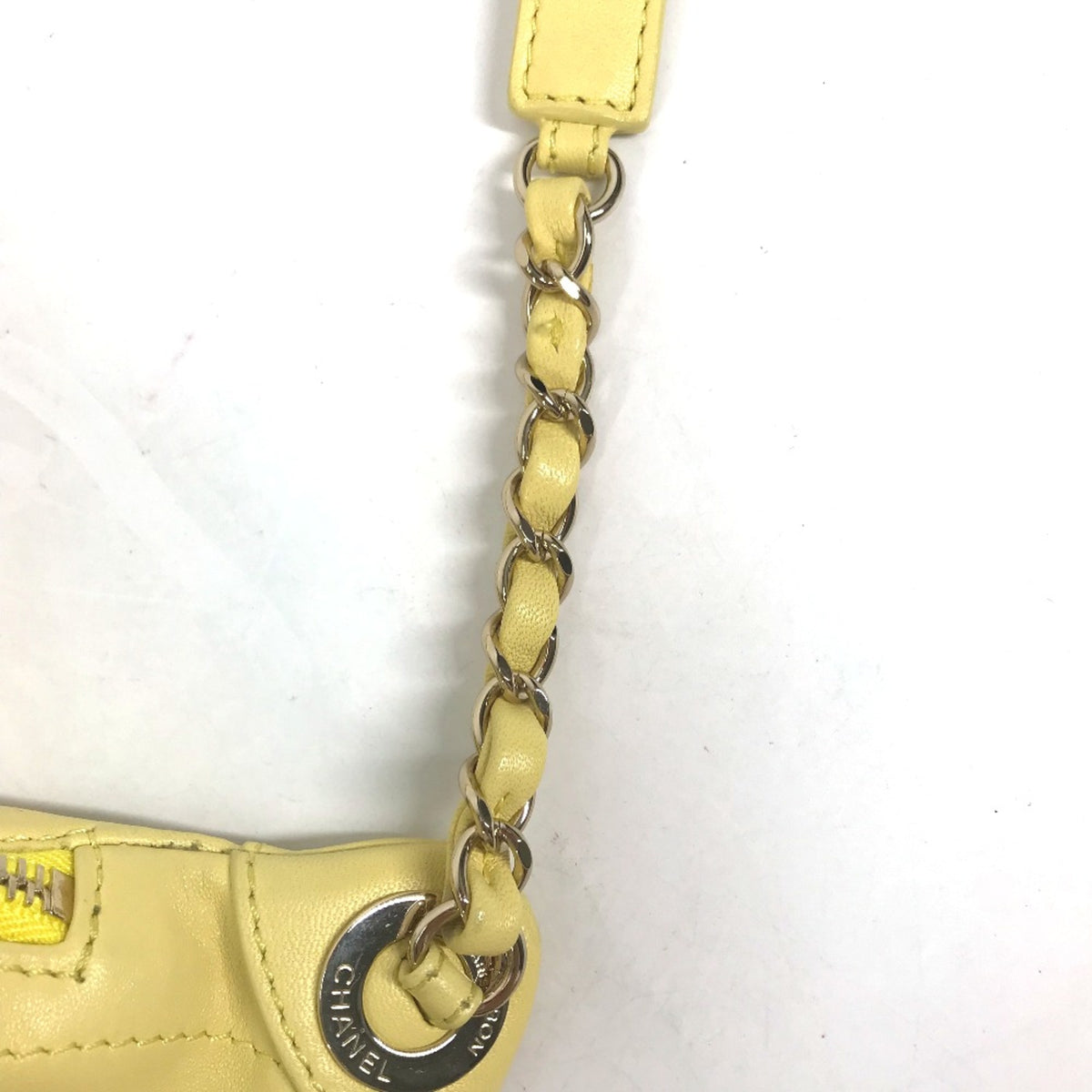 Chanel Yellow Leather Other (Pre-Owned)