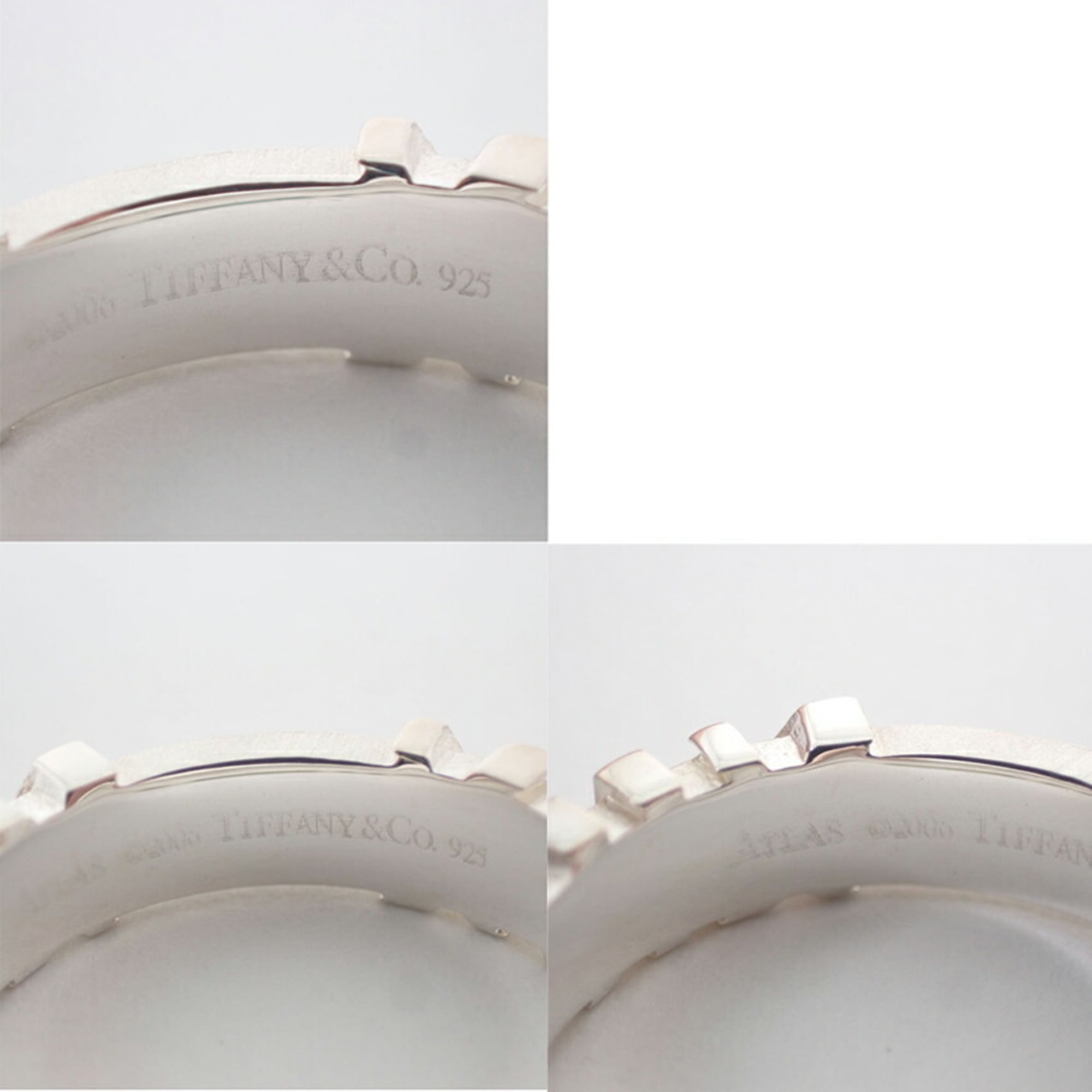 Tiffany Sterling Silver 925 Band Ring (Pre-Owned)