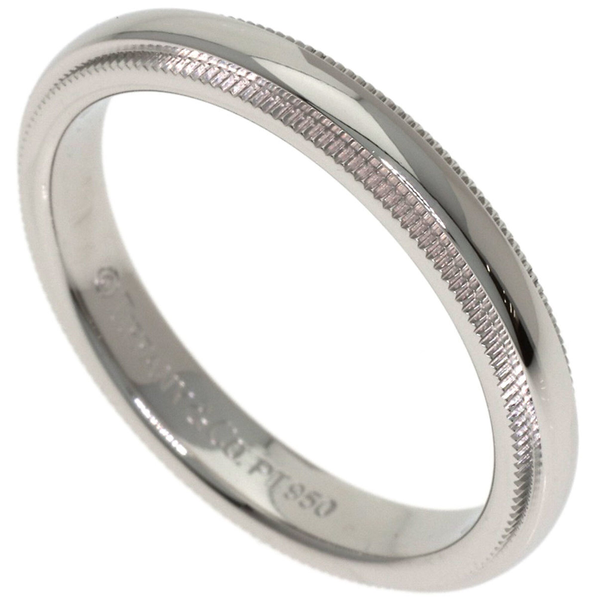 Tiffany Platinum 950 Band Ring (Pre-Owned)