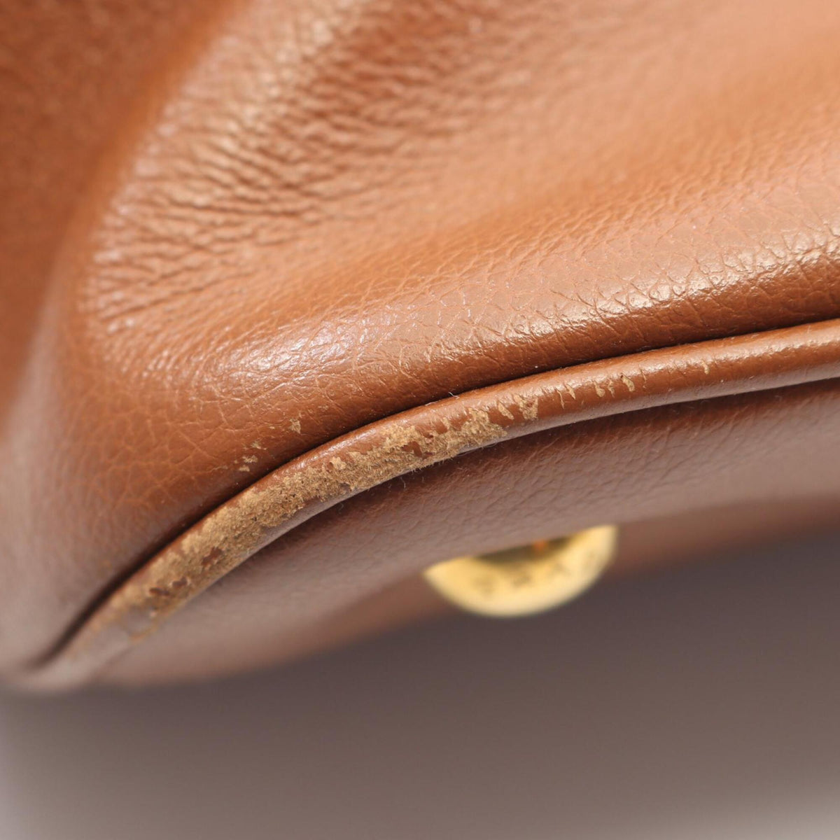Prada Brown Leather Handbag (Pre-Owned)