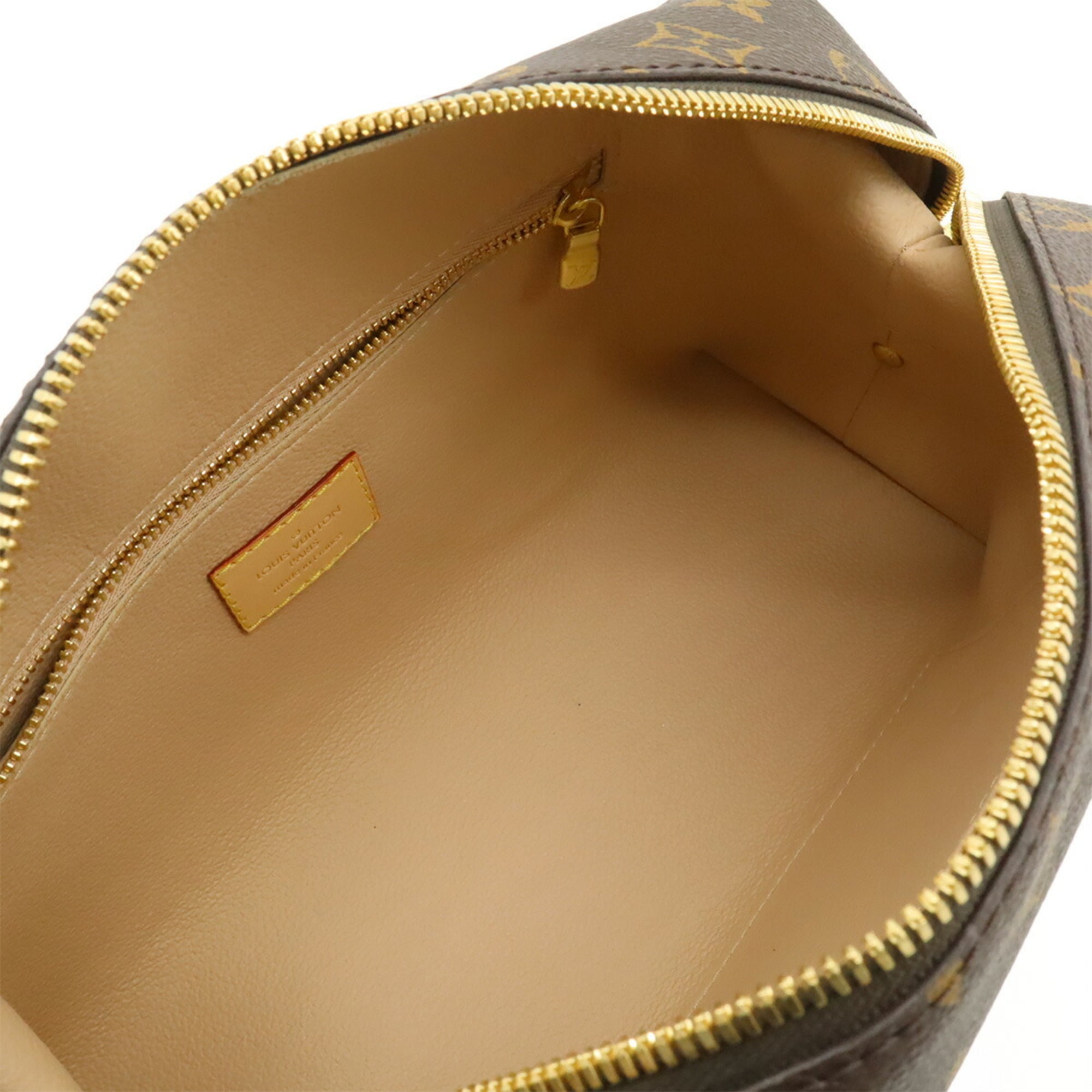 Louis Vuitton Brown Monogram Canvas Pvc Coated Canvas Pochette Pouch (Pre-Owned)