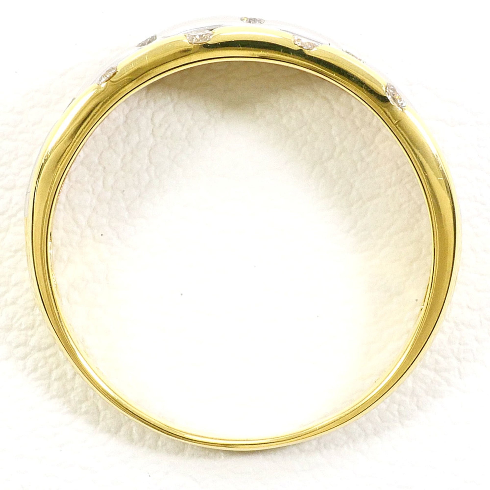 Unbranded Pink Gold Platinum Yellow Gold Yellow Gold (18K) Pink Gold (18K) Platinum 900 Band Ring (Pre-Owned)