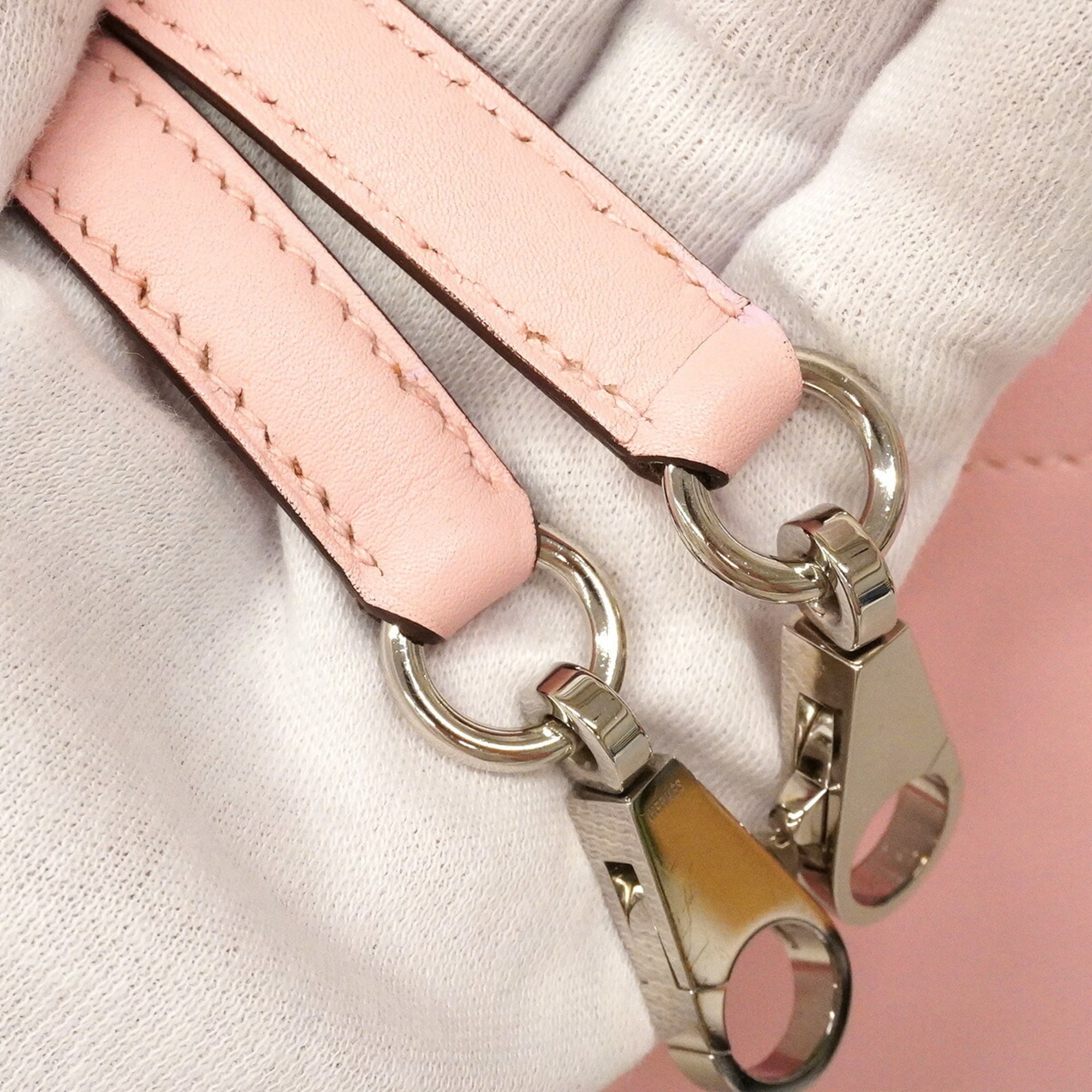 Hermes Rose Sakura Swift Leather Handbag (Pre-Owned)