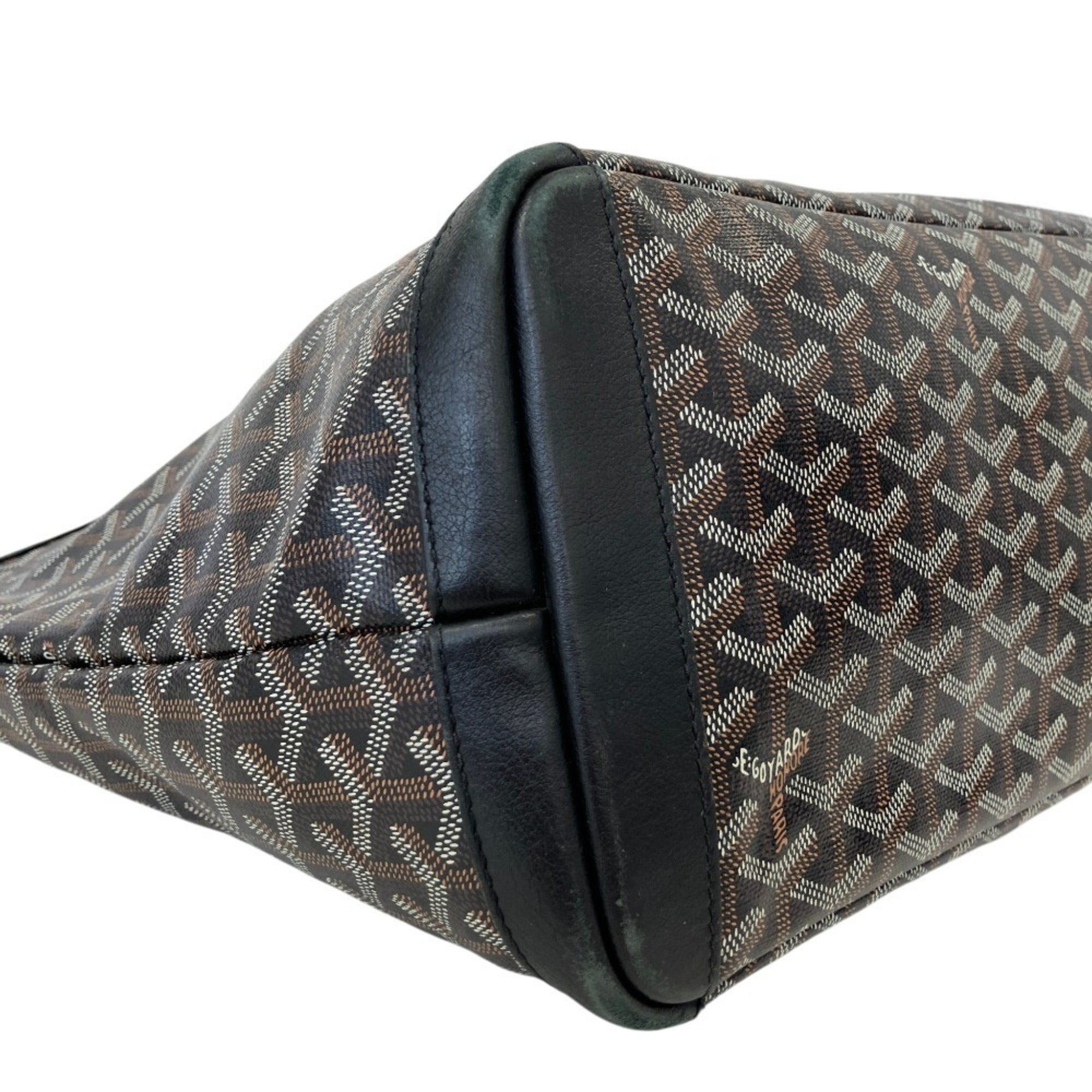 Goyard Brown Pvc Leather Tote Bag (Pre-Owned)