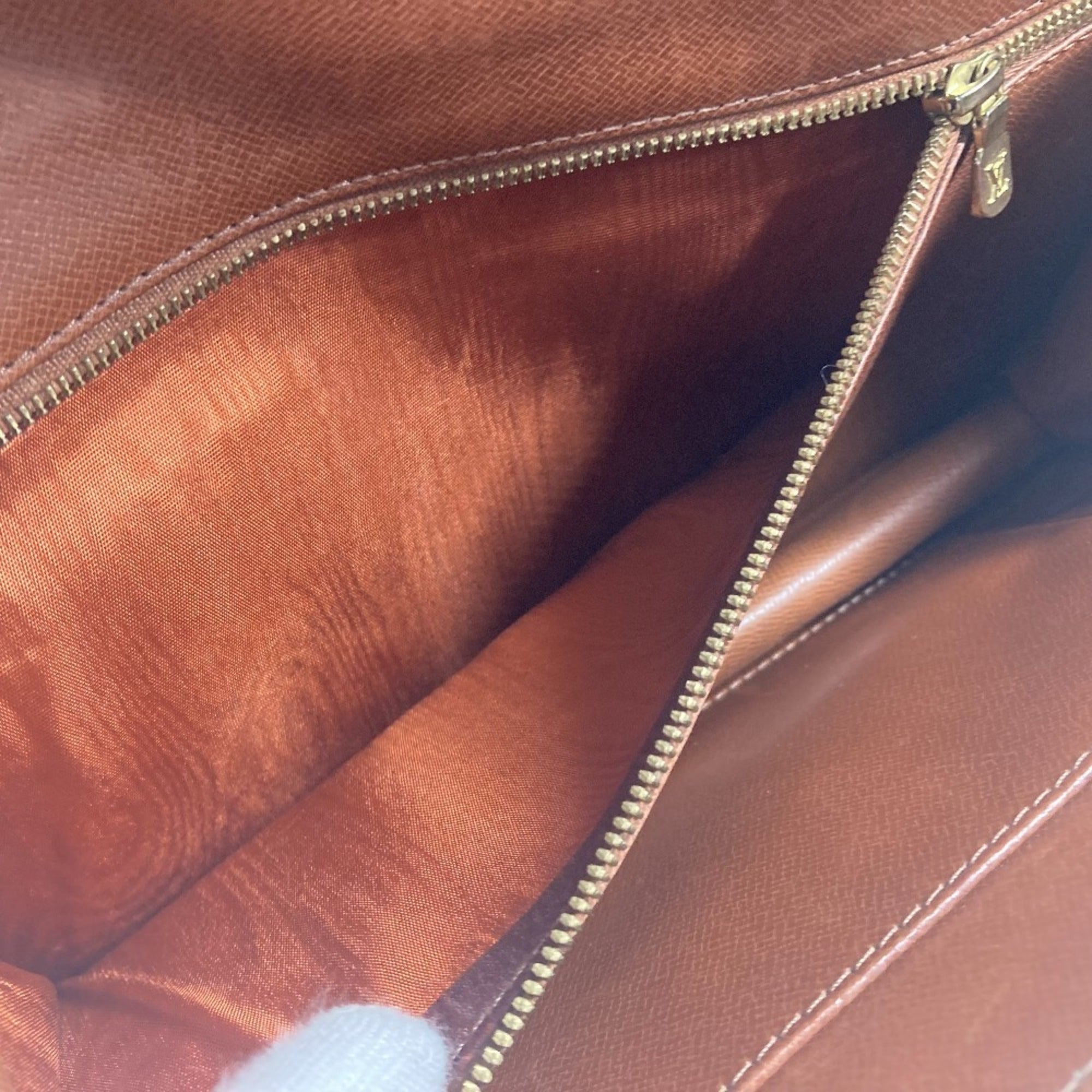 Louis Vuitton Brown Monogram Monogram Clutch Bag Pochette Pouch (Pre-Owned)