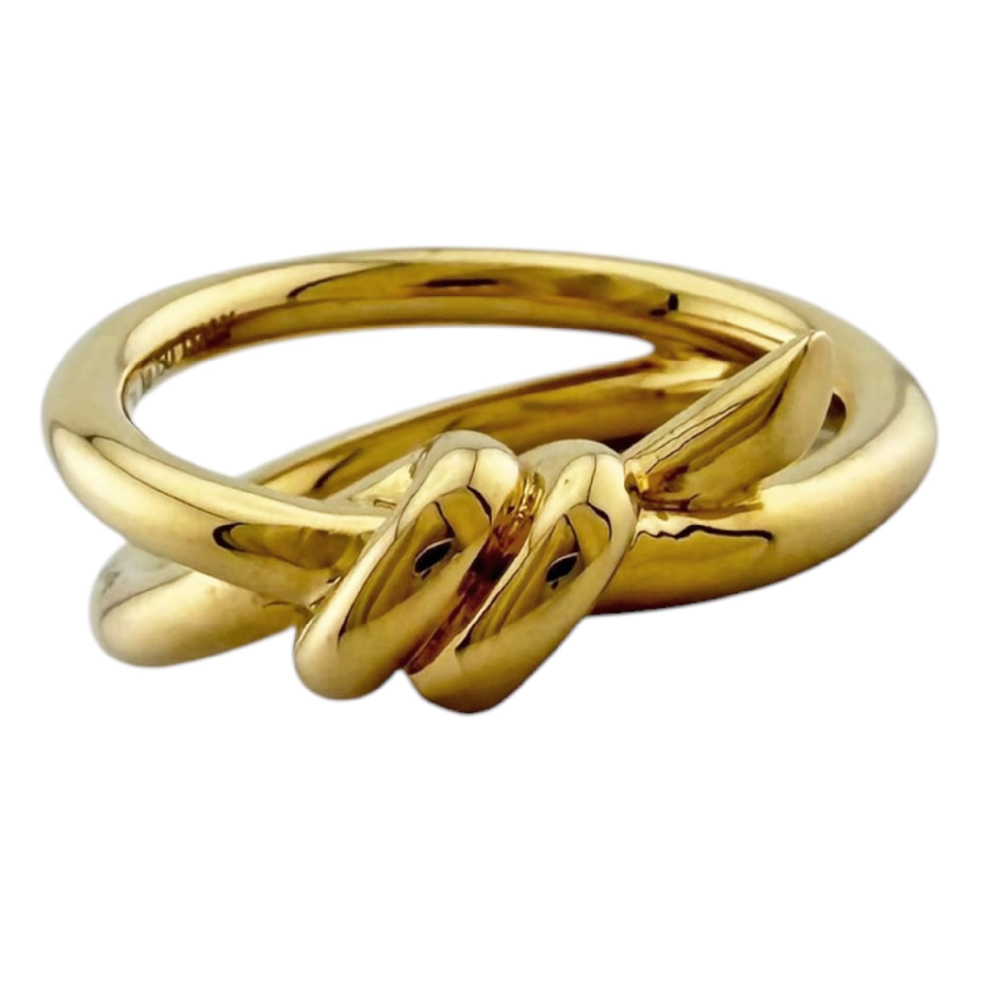 Tiffany Gold Yellow Gold (18K) Band Ring (Pre-Owned)