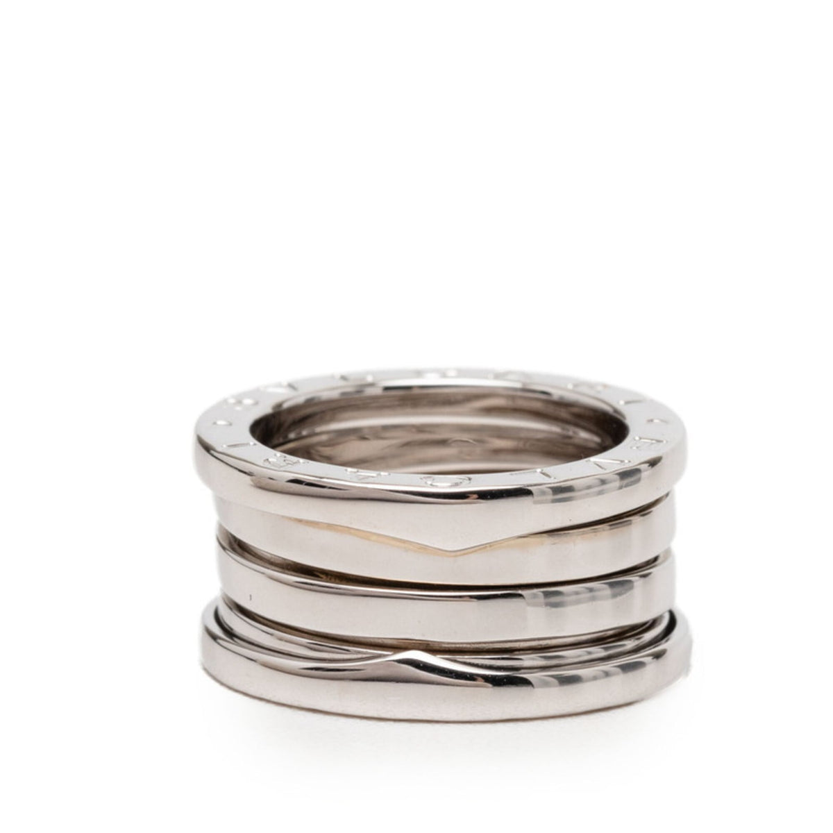 Bvlgari White Gold (18K) Band Ring (Pre-Owned)