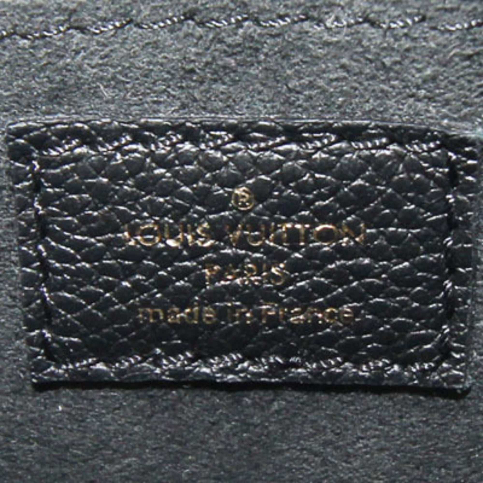 Louis Vuitton Black Monogram Noir Monogram Empreinte Leather Handbag Pochette Shoulder Bag (Pre-Owned)