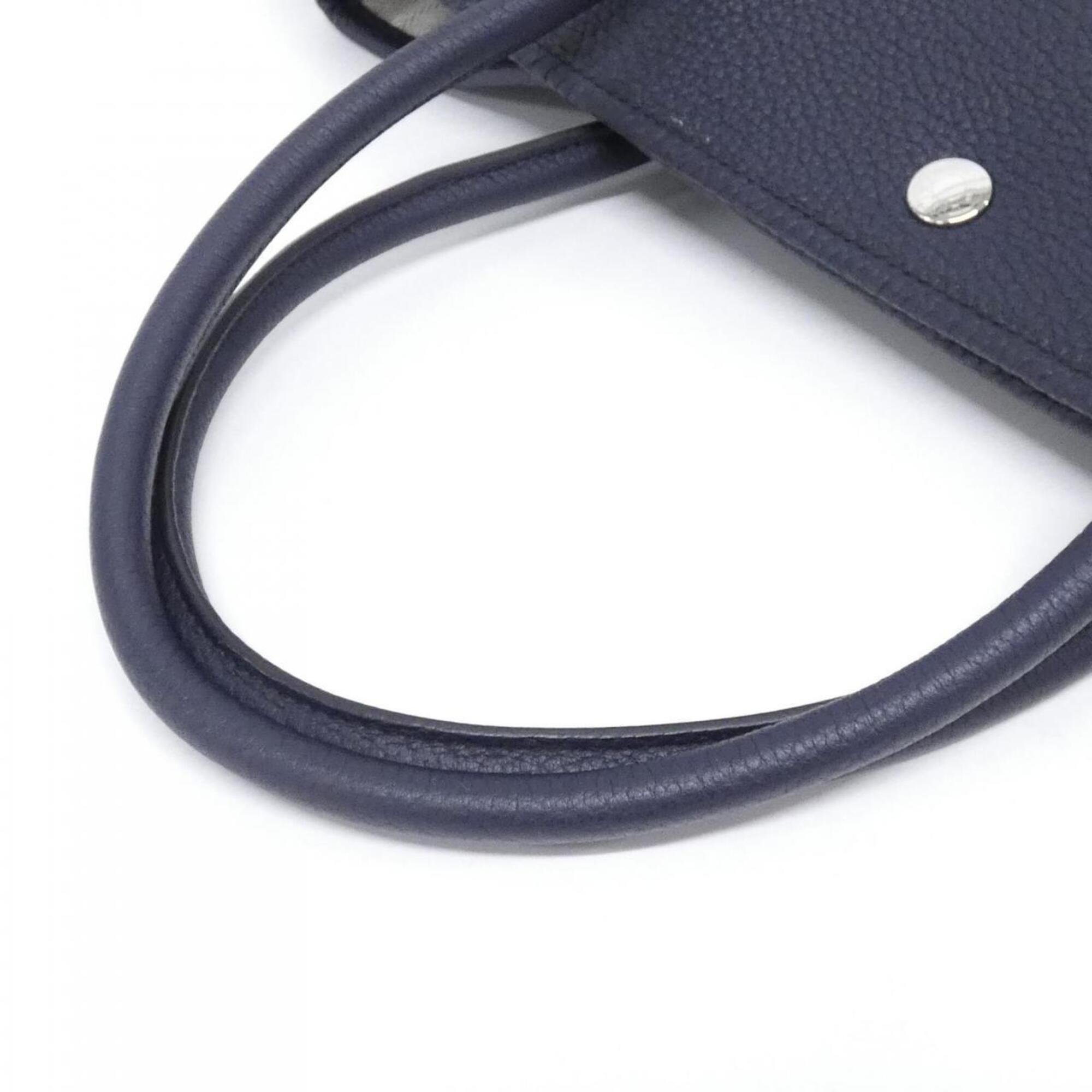Hermes Blue Indigo Negonda Leather Handbag (Pre-Owned)
