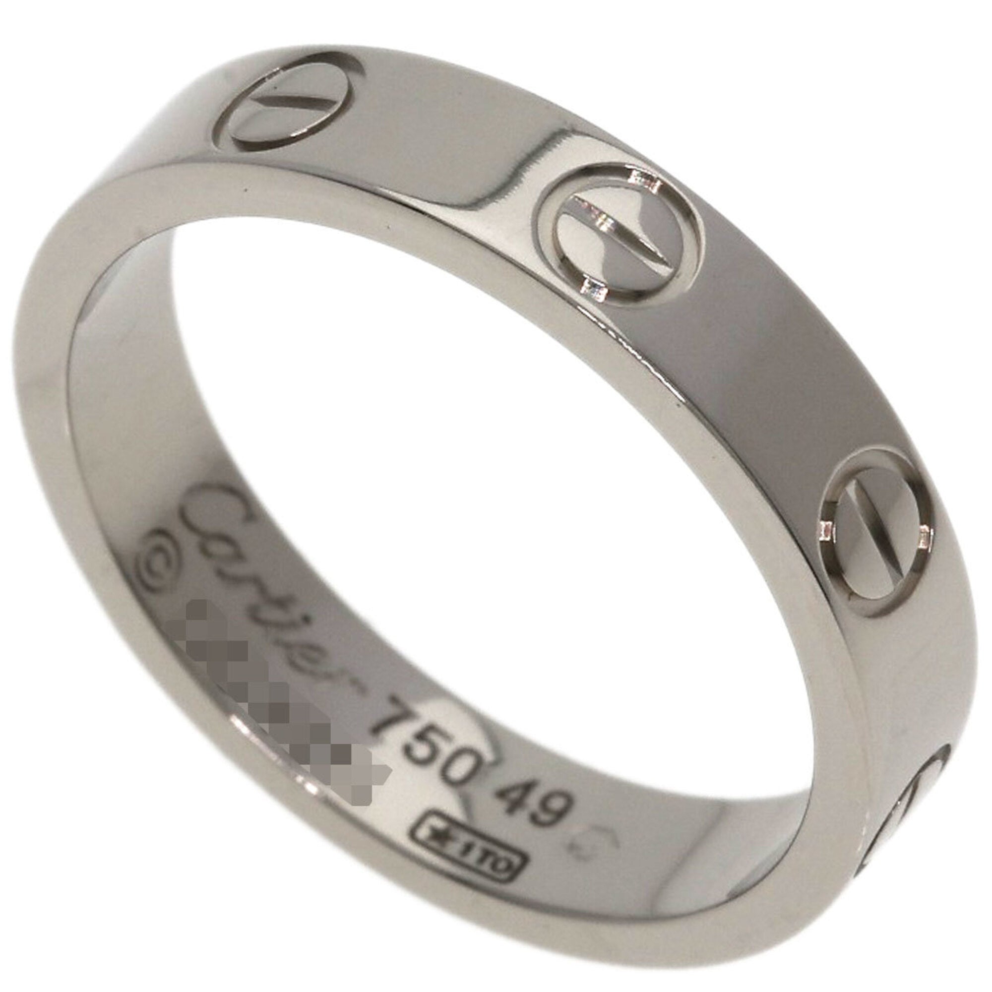 Cartier White Gold (18K) Band Ring (Pre-Owned)