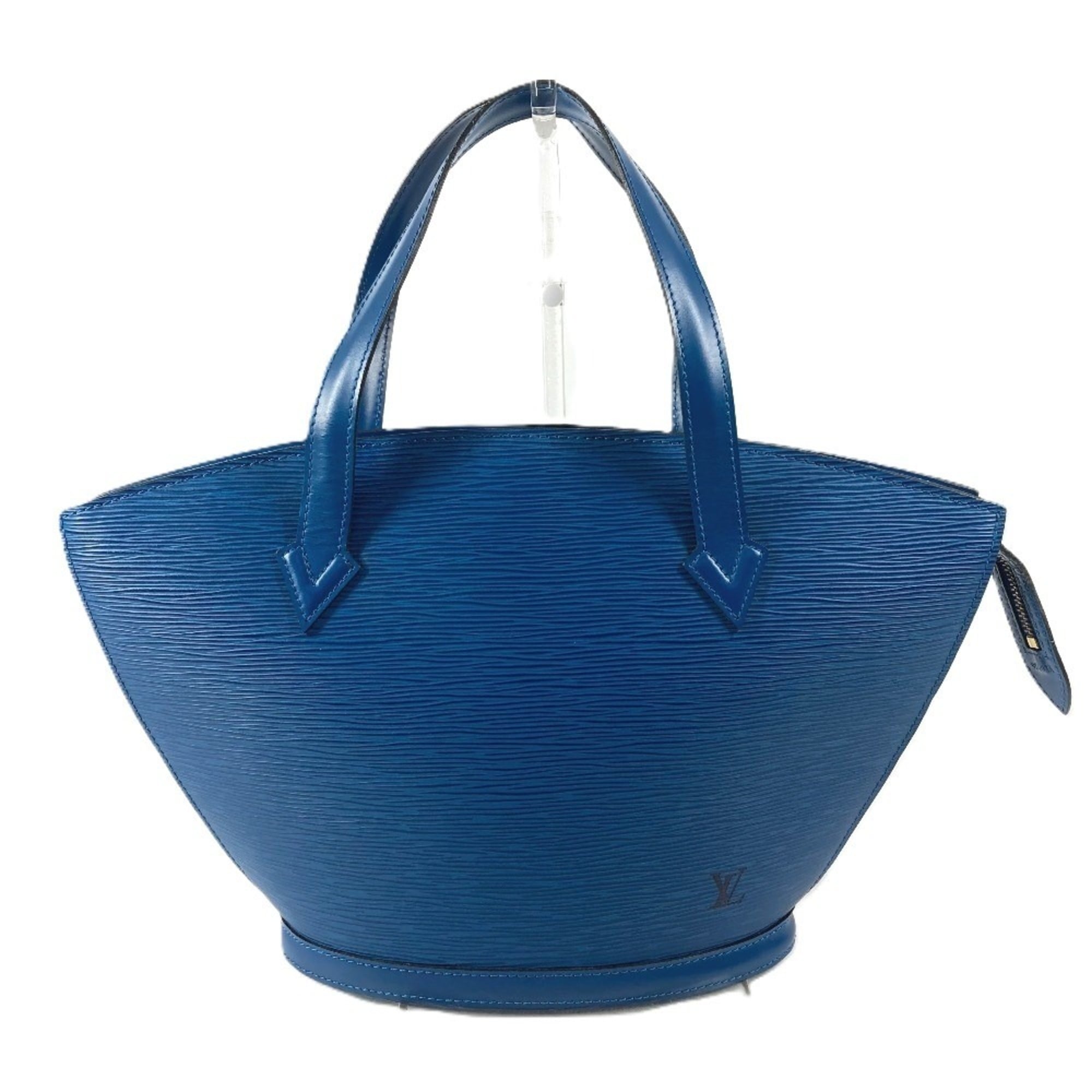 Louis Vuitton Epi Blue Toledo Blue Epi Leather Shoulder Bag Tote Bag (Pre-Owned)