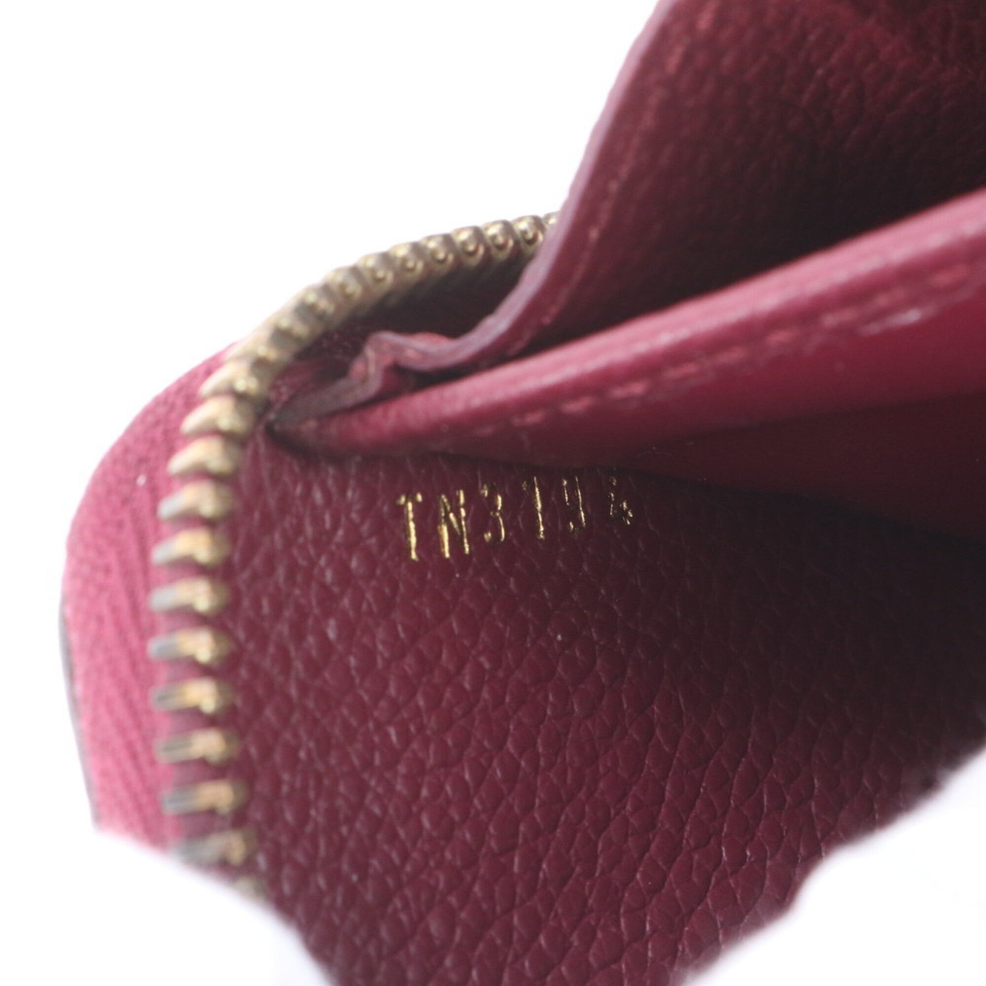 Louis Vuitton Aurore Leather Long Wallet (Bi-Fold) (Pre-Owned)