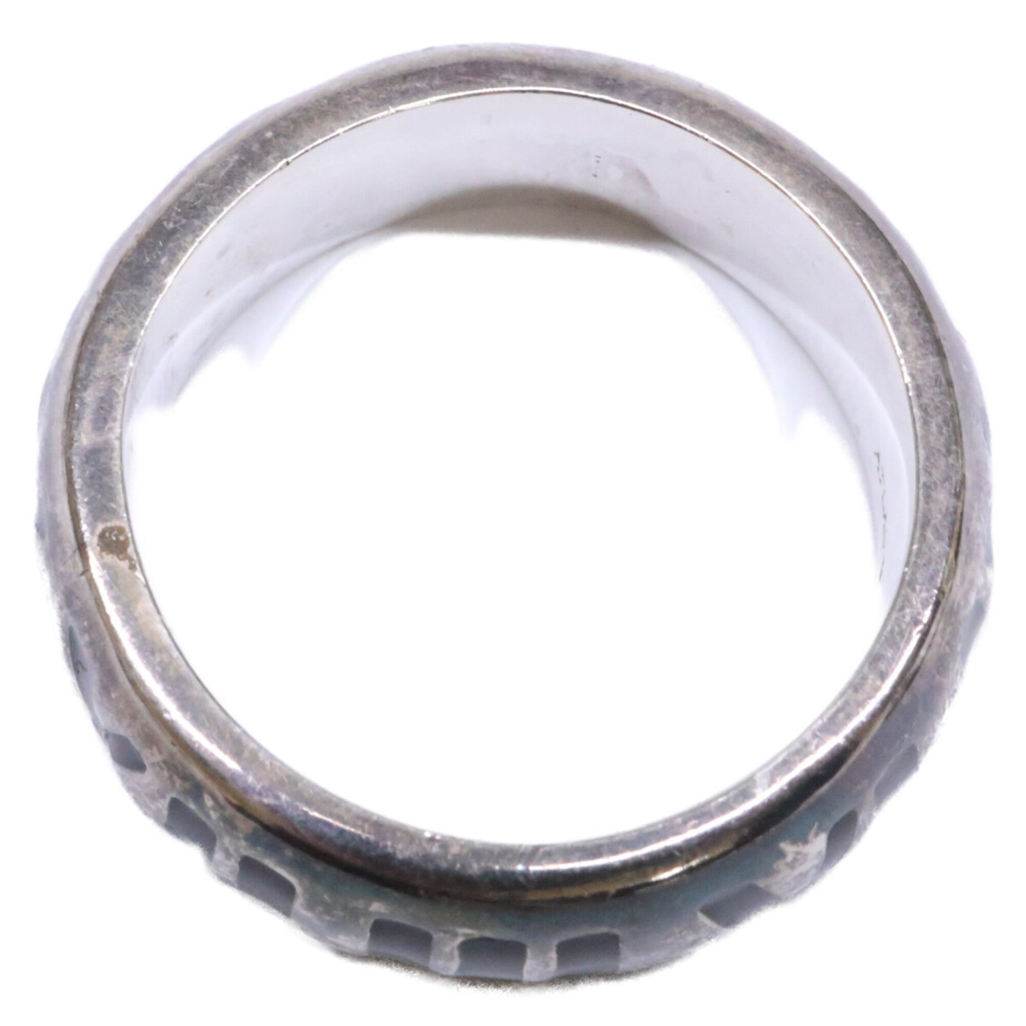 Tiffany Silver Silver 925 Band Ring (Pre-Owned)