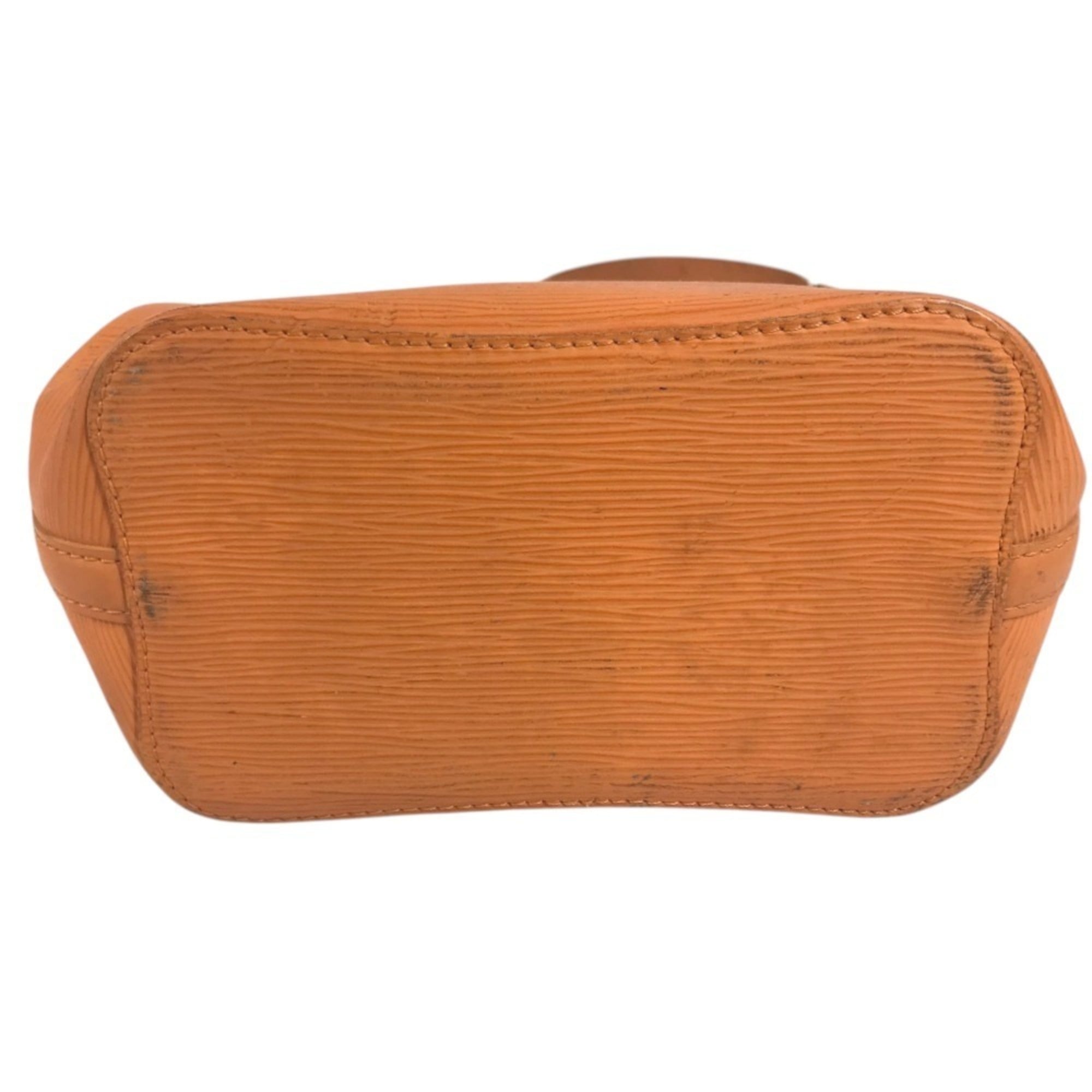 Louis Vuitton Galle Orange Epi Leather Handbag Shoulder Bag (Pre-Owned)