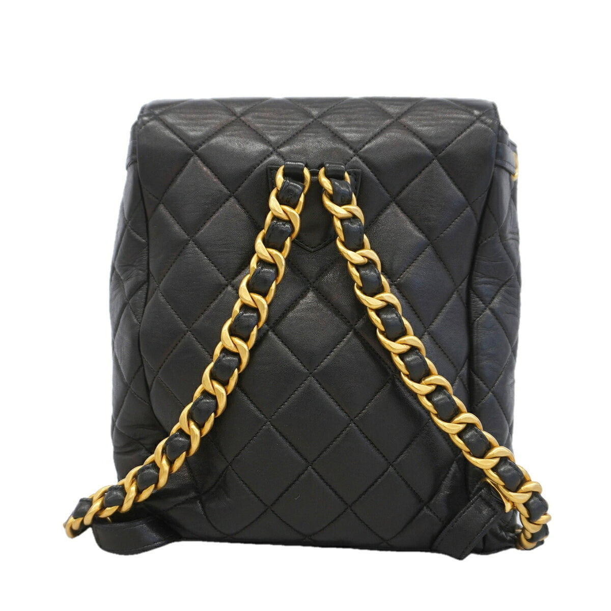 Chanel Black Leather Backpack (Pre-Owned)