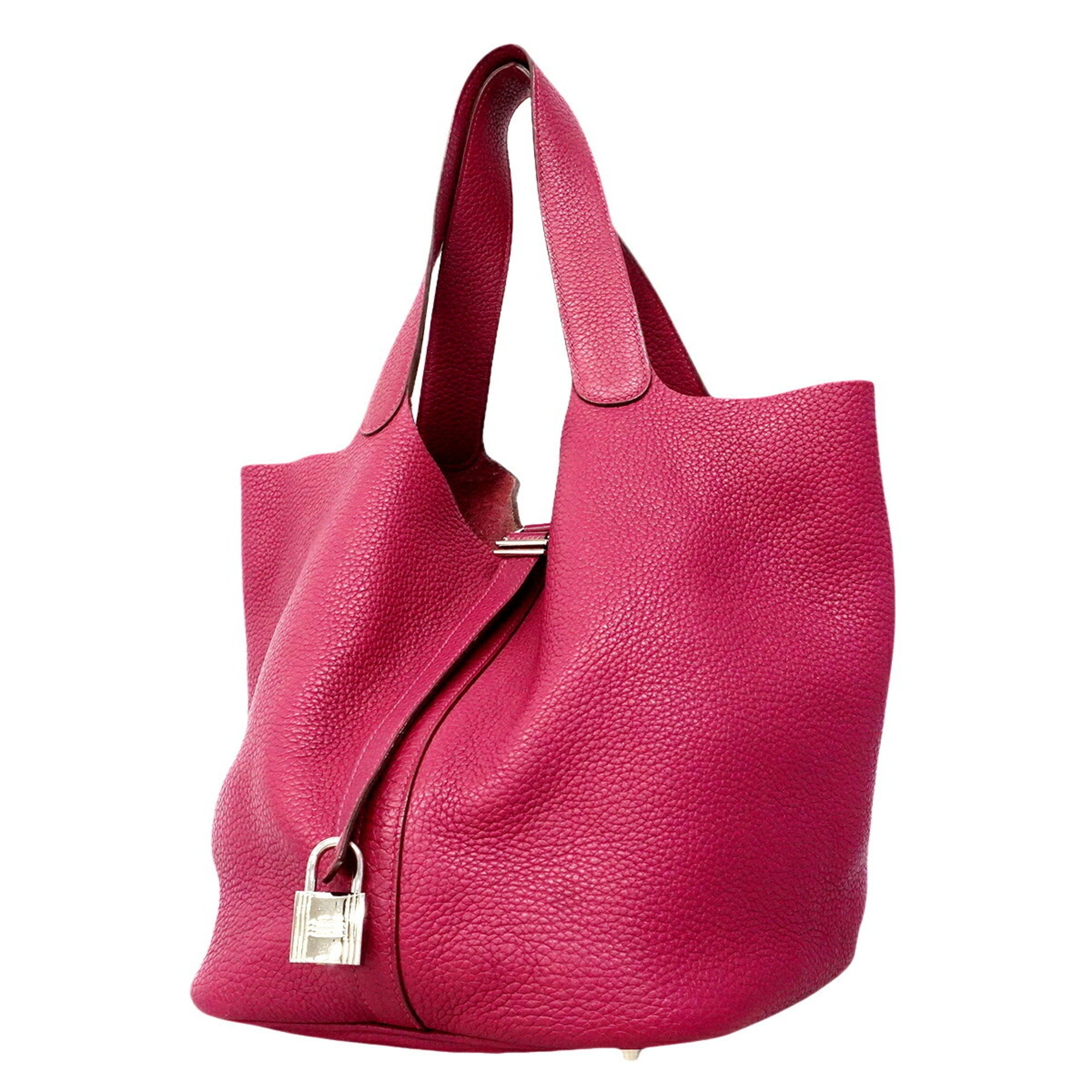 Hermes Tosca Taurillon Clemence Leather Handbag (Pre-Owned)