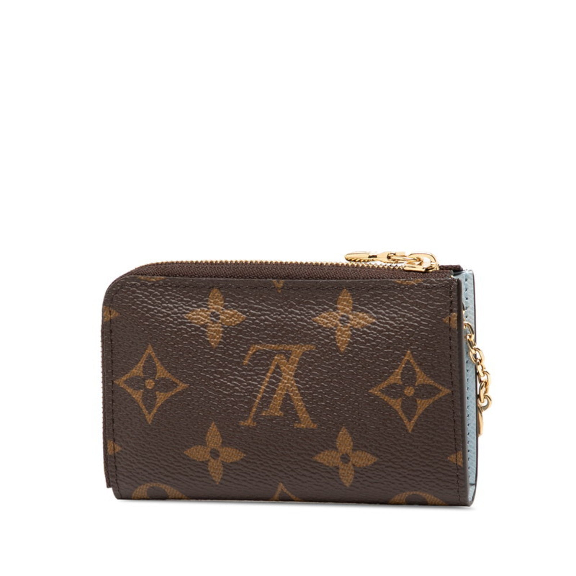 Louis Vuitton Brown Pvc Leather Coin Purse/Coin Case (Pre-Owned)