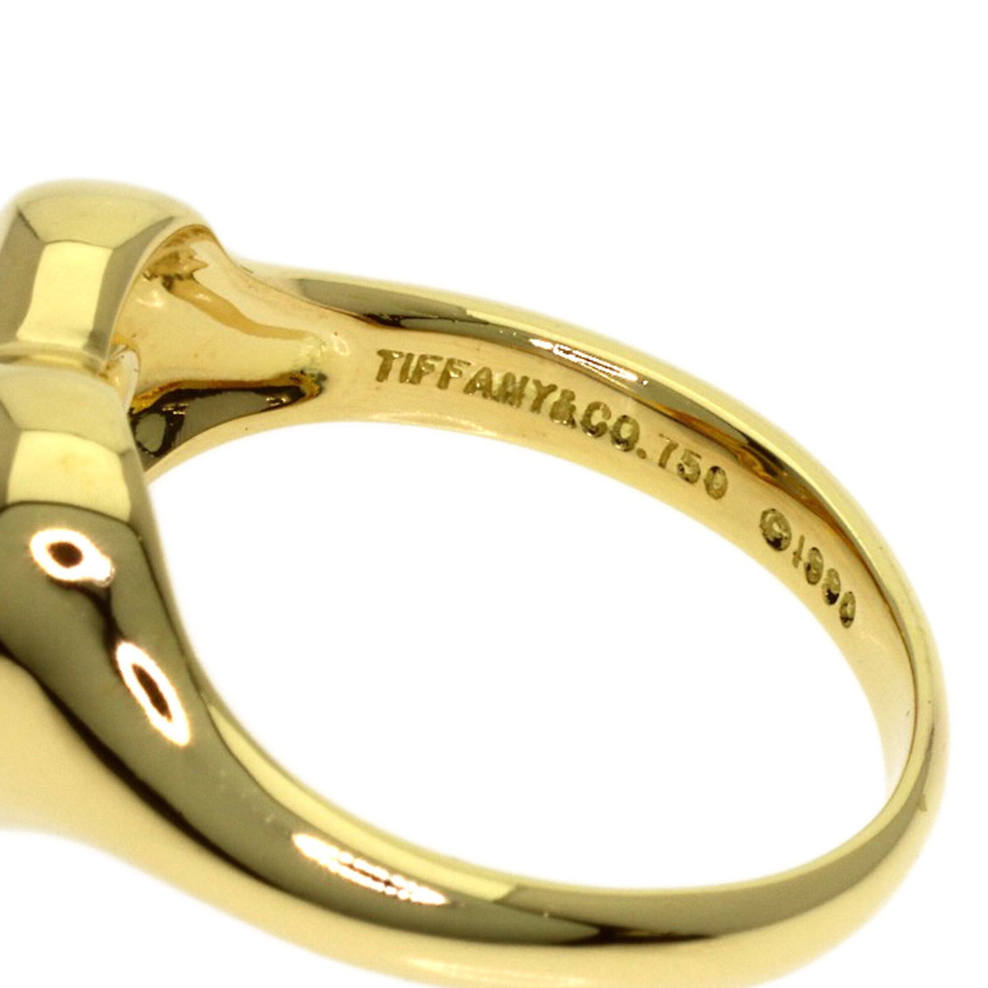Tiffany Heart Yellow Gold (18K) Band Ring (Pre-Owned)