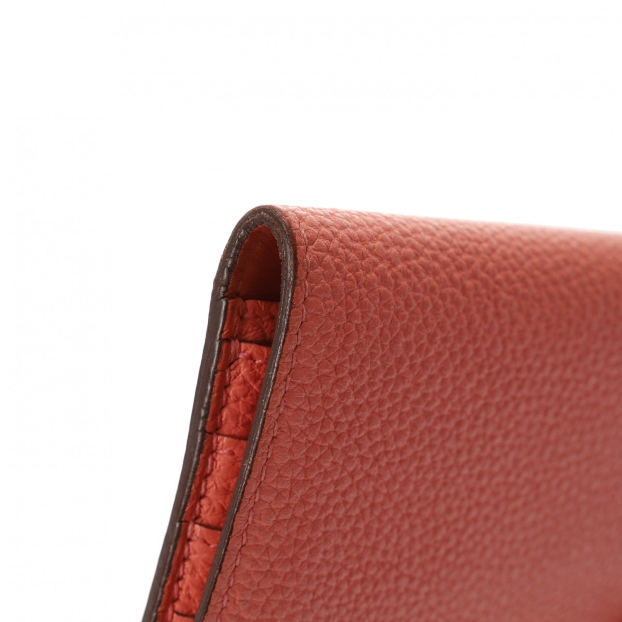 Hermes Dogon Rose Pink Togo Leather Long Bill Wallet (Bi-Fold) (Pre-Owned)