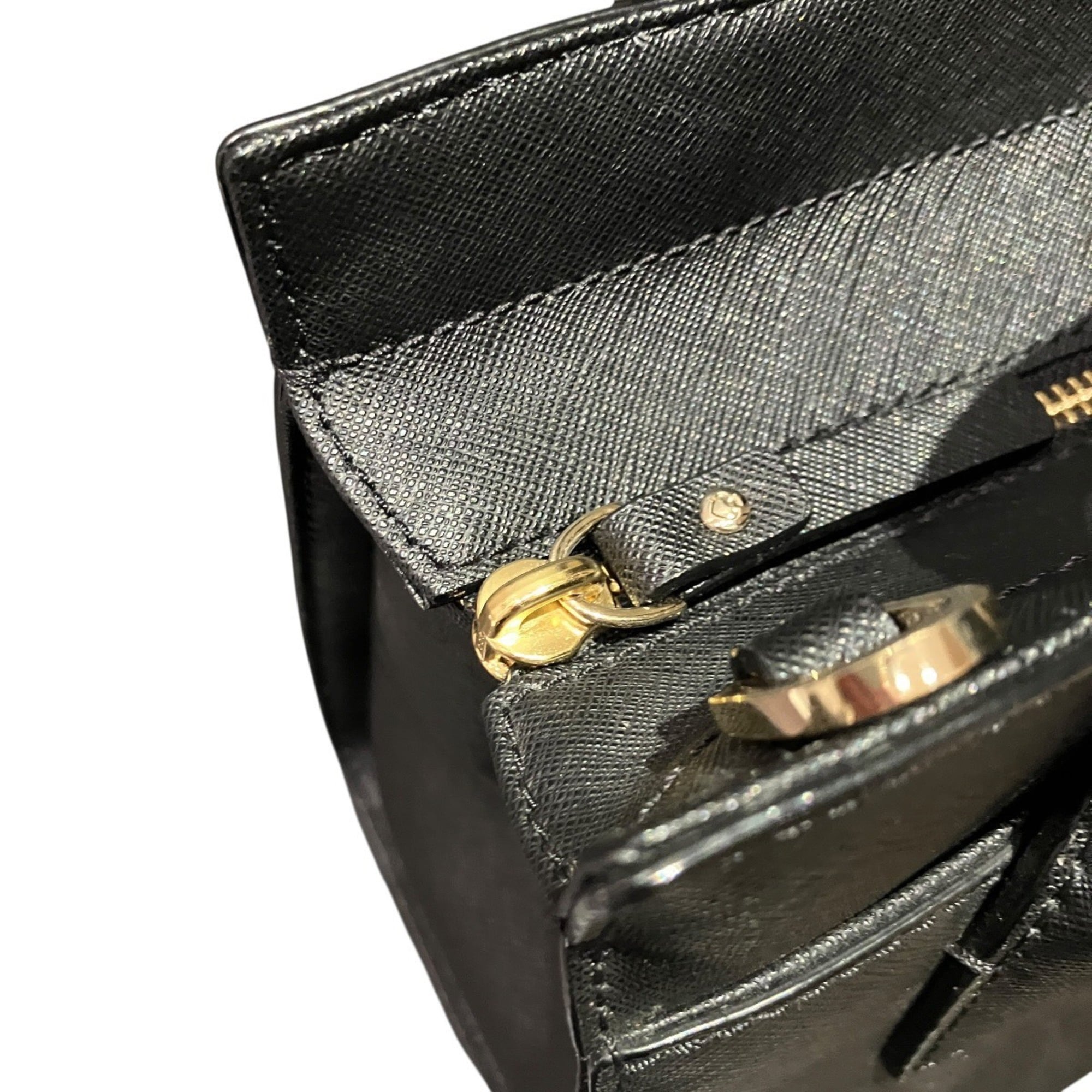 Kate Spade Black Pvc Handbag (Pre-Owned)