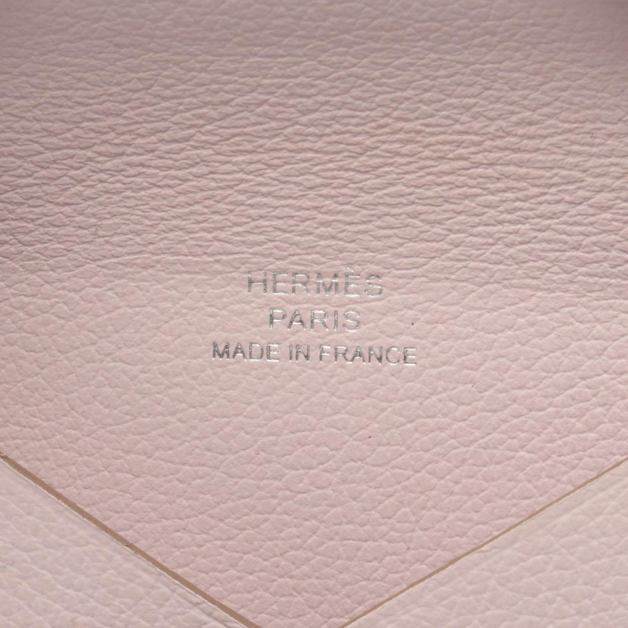 Hermes Pink Coin Purse/Coin Case (Pre-Owned)