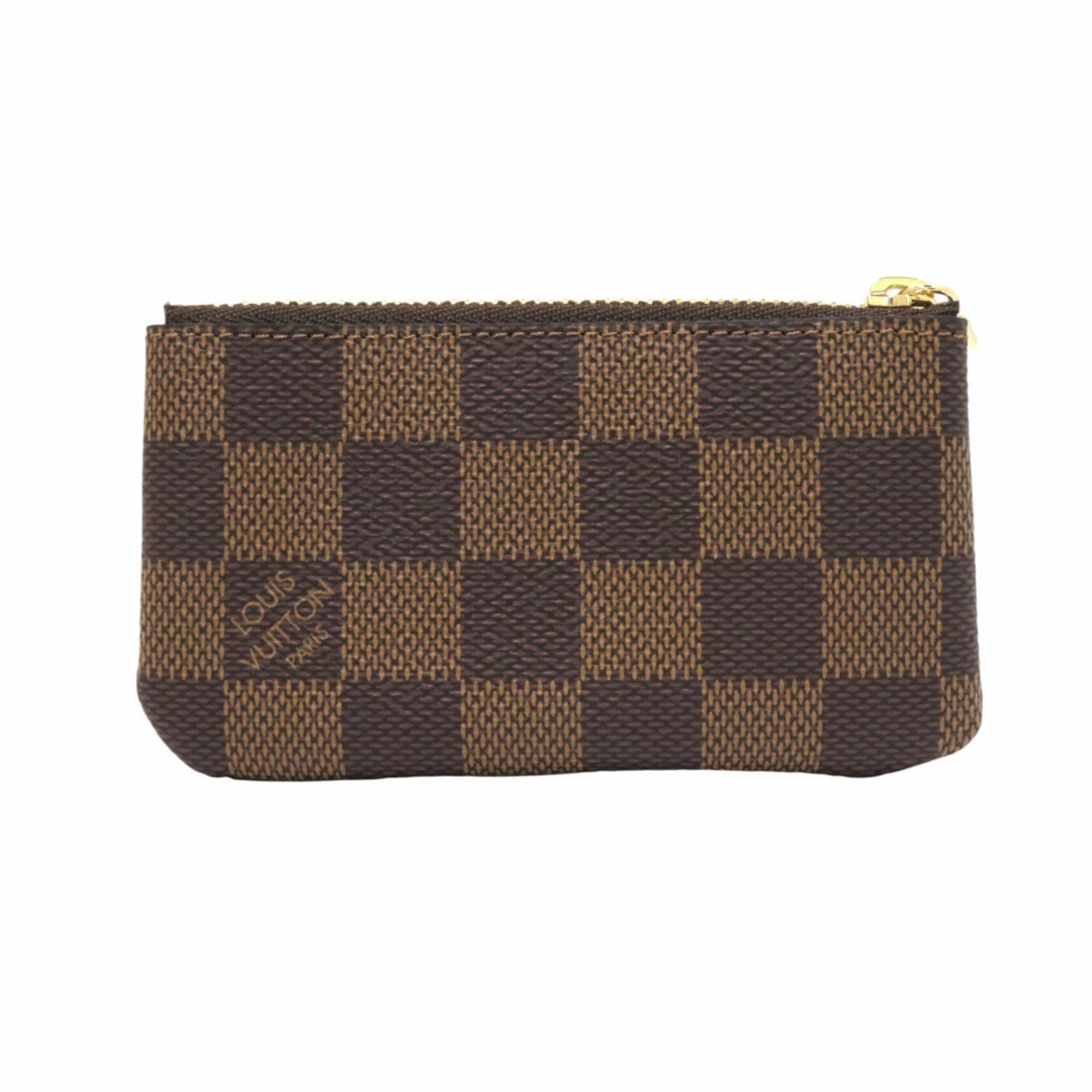 Louis Vuitton Brown Damier Canvas Coin Purse/Coin Case (Pre-Owned)