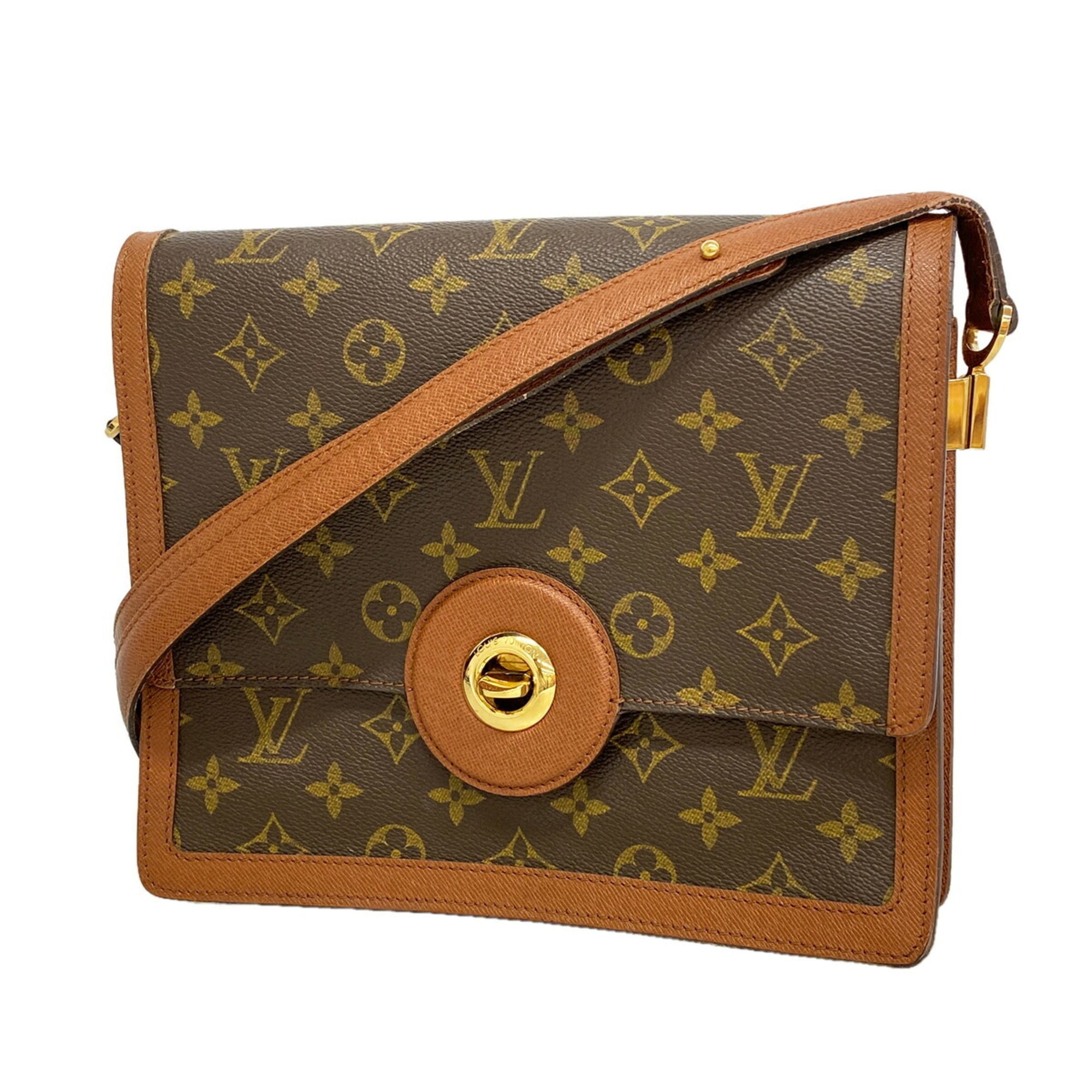 Louis Vuitton Brown Shoulder Bag (Pre-Owned)