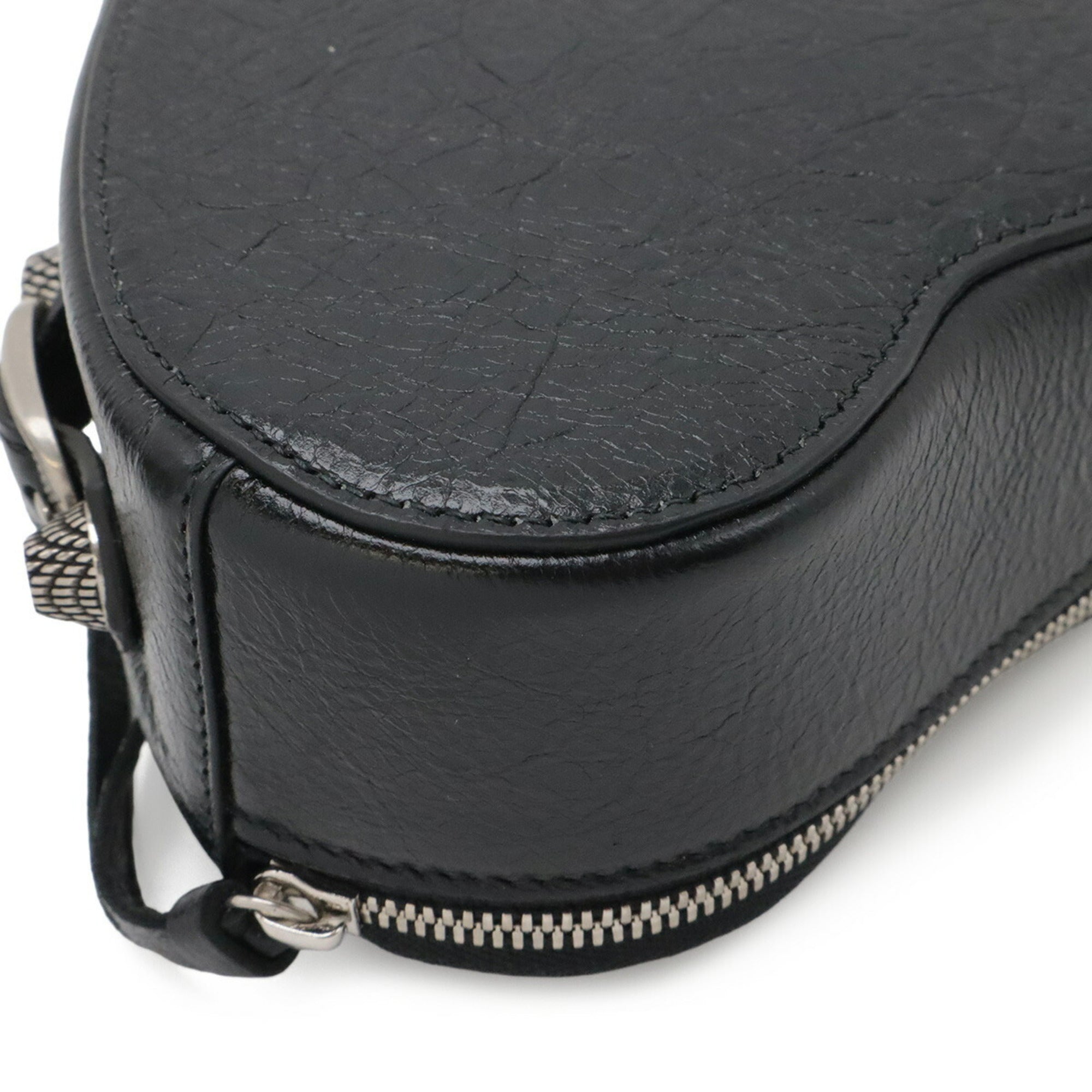 Balenciaga Black Leather Pouch (Pre-Owned)