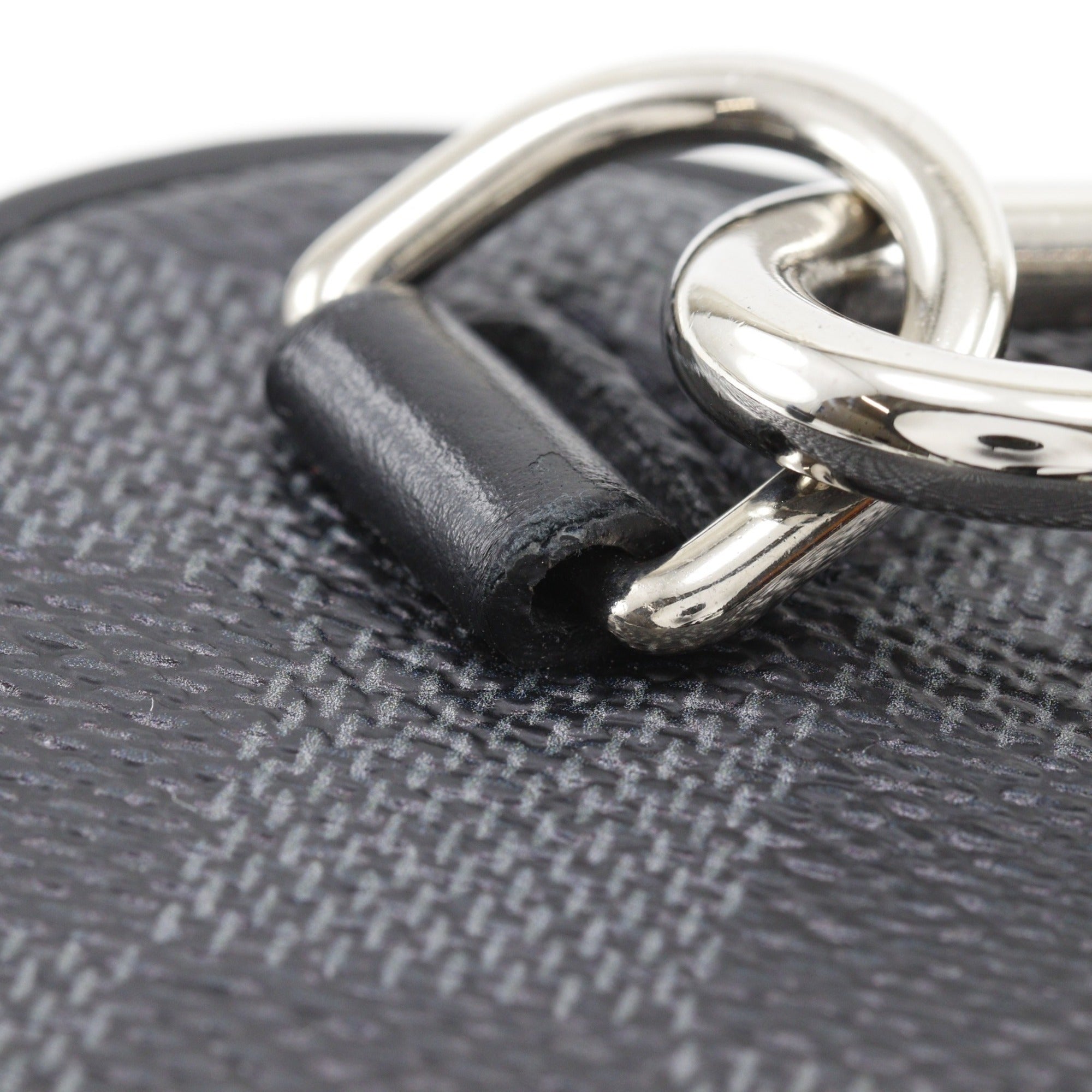 Louis Vuitton Black Damier Graphite Shoulder Bag Sling Bag (Pre-Owned)