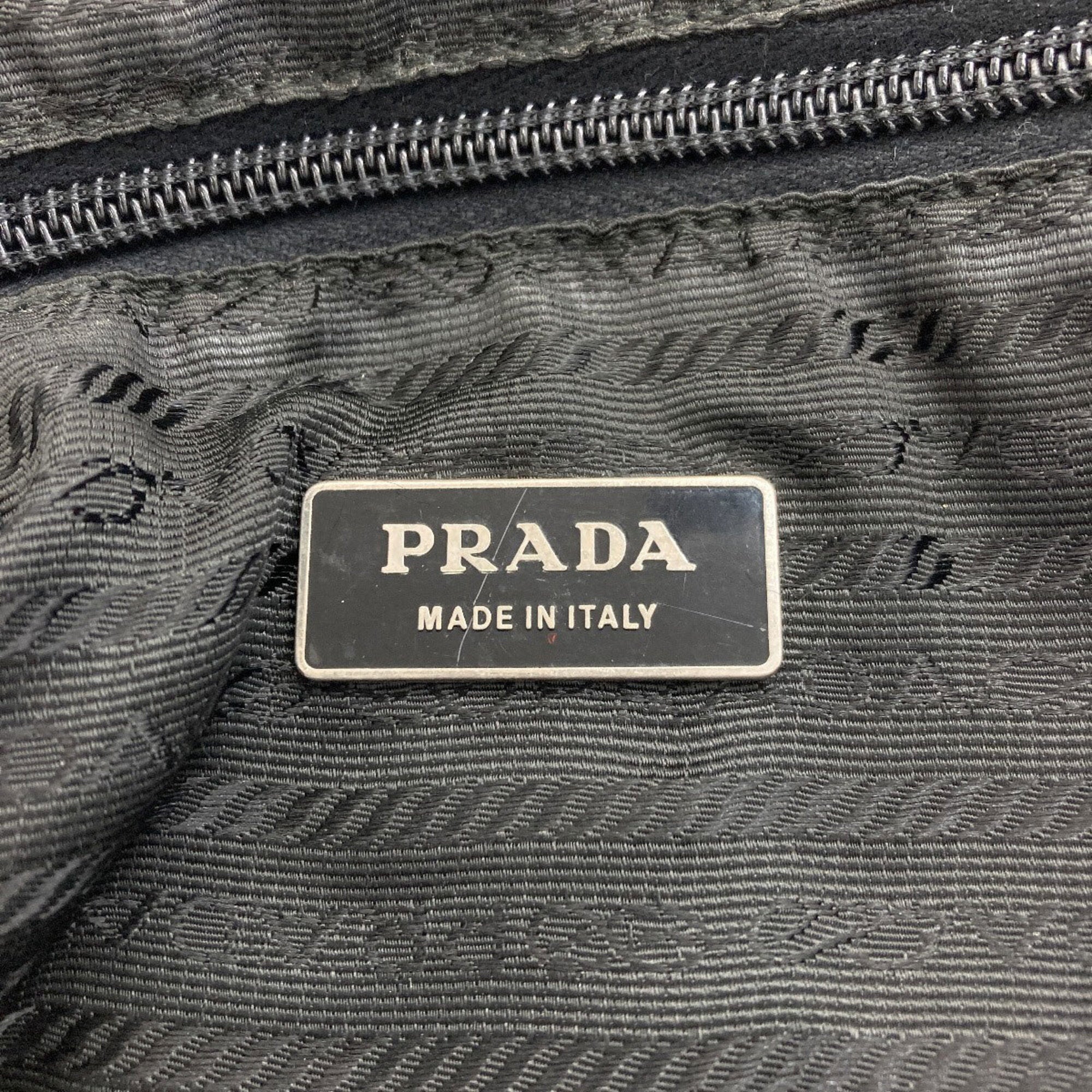 Prada Black Nylon Tote Bag (Pre-Owned)