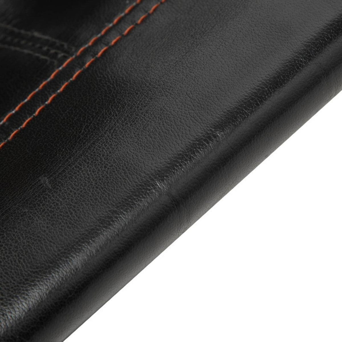 Saint Laurent Black Orange Leather Shoulder Bag (Pre-Owned)