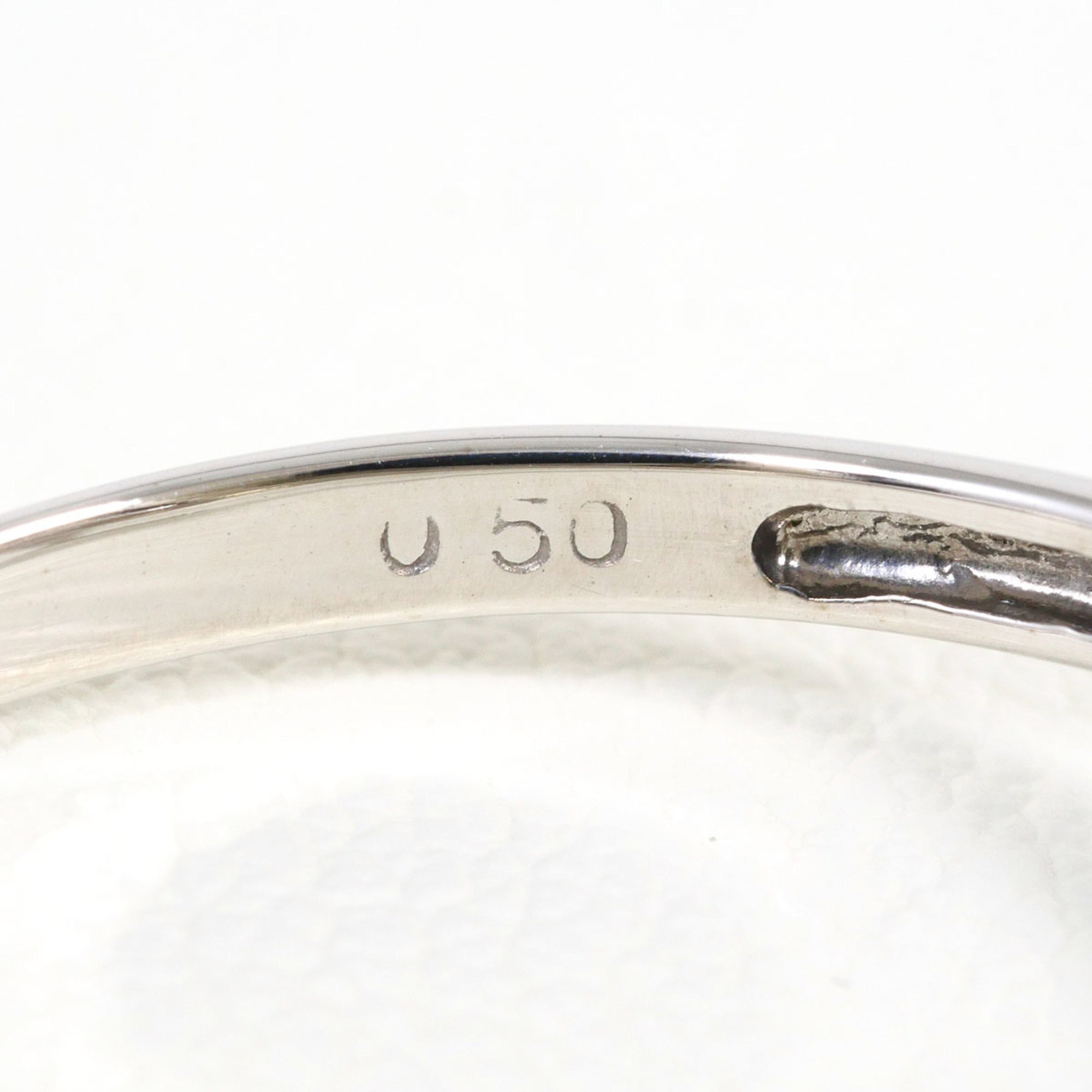 Unbranded White Gold White Gold (14K) Band Ring (Pre-Owned)