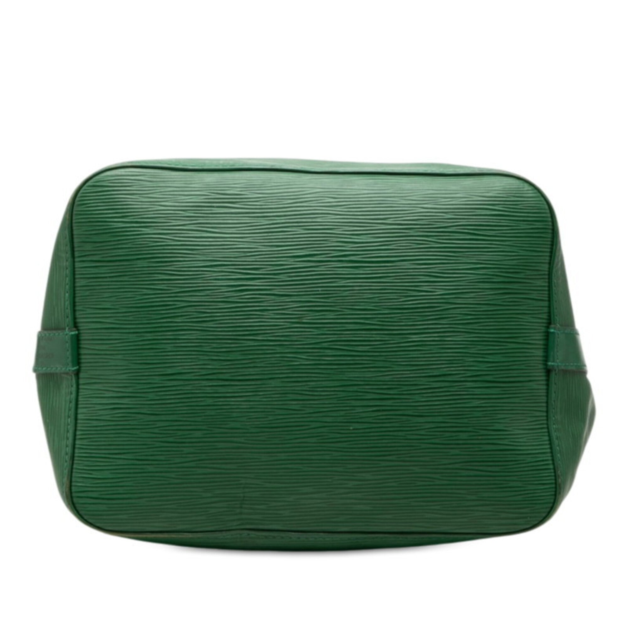 Louis Vuitton Bicolor Green Red Color Leather Shoulder Bag (Pre-Owned)