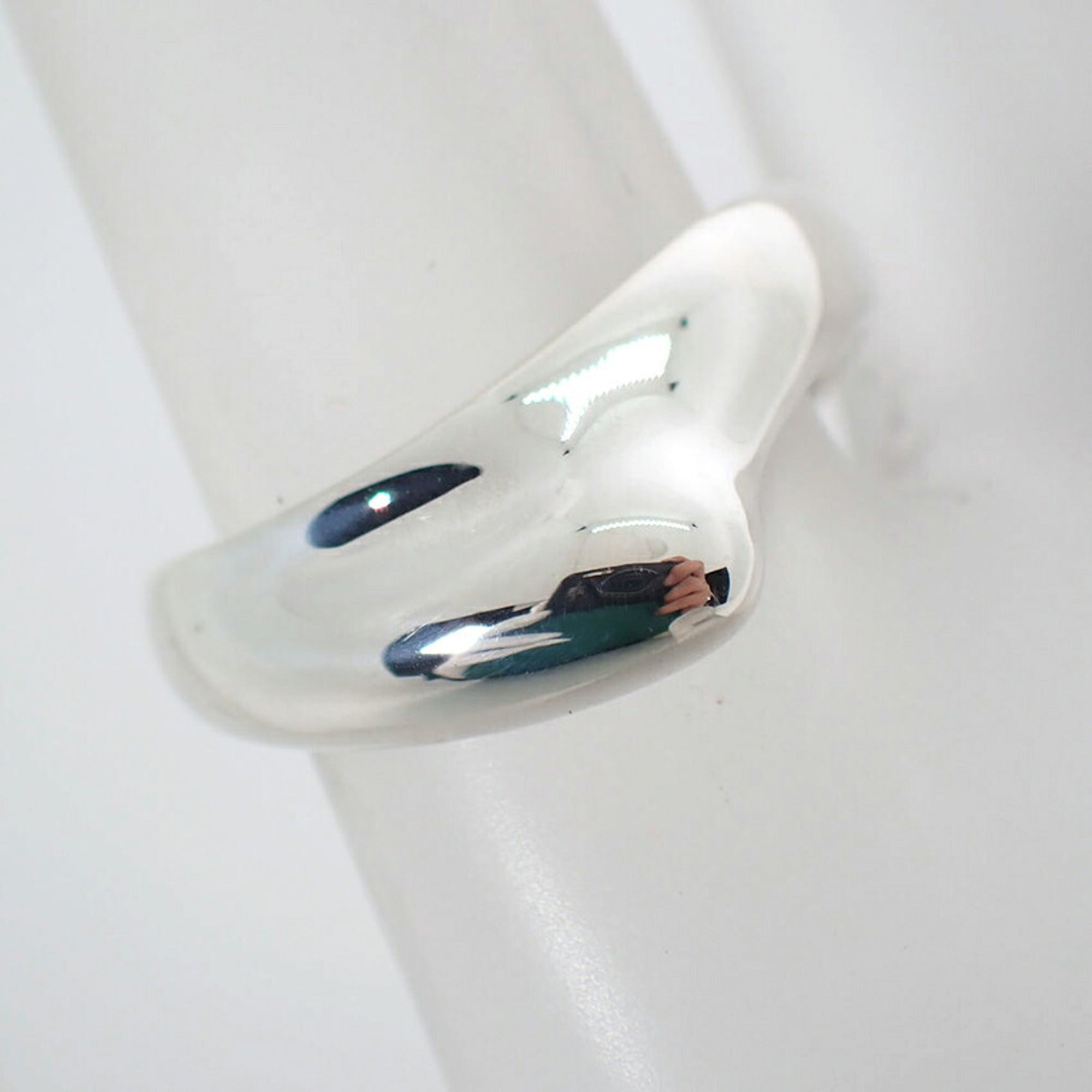 Tiffany Sterling Silver 925 Band Ring (Pre-Owned)