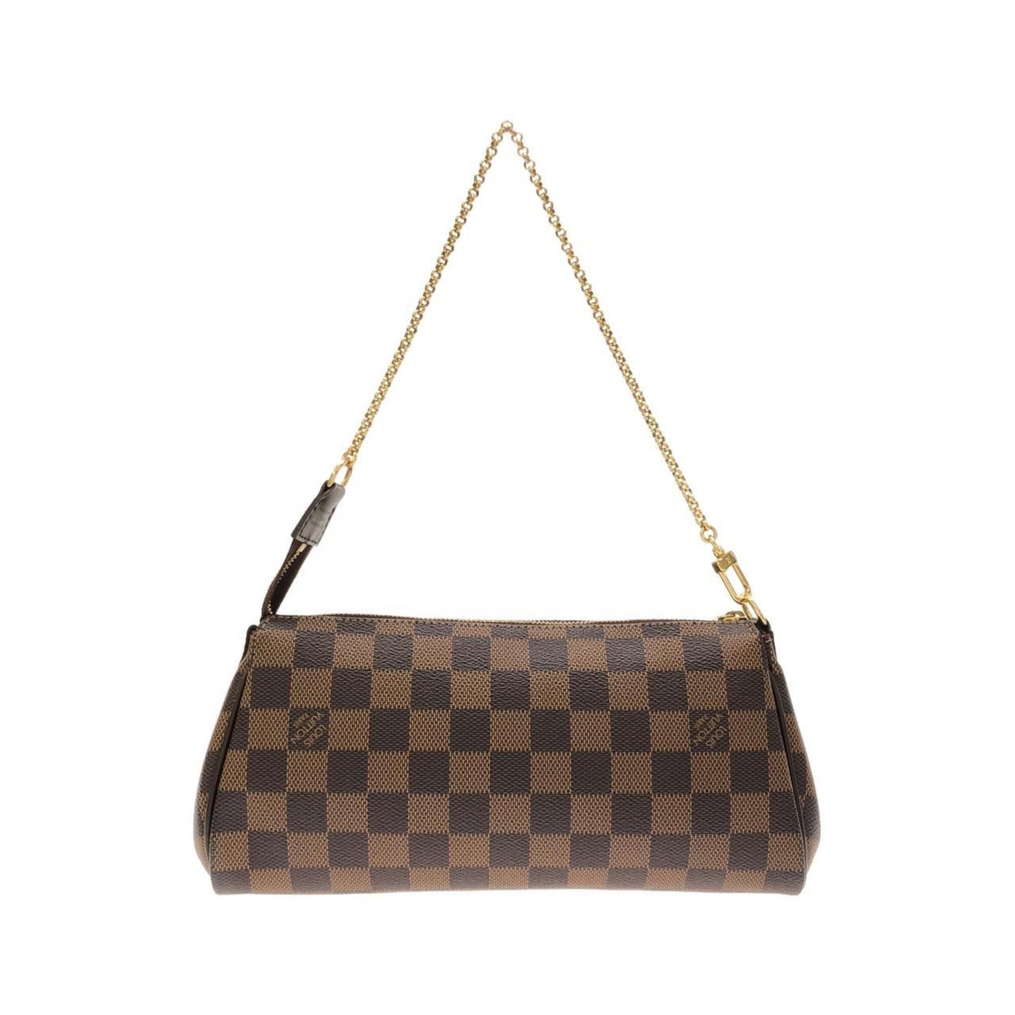 Louis Vuitton Ebene Coated Canvas Shoulder Bag (Pre-Owned)
