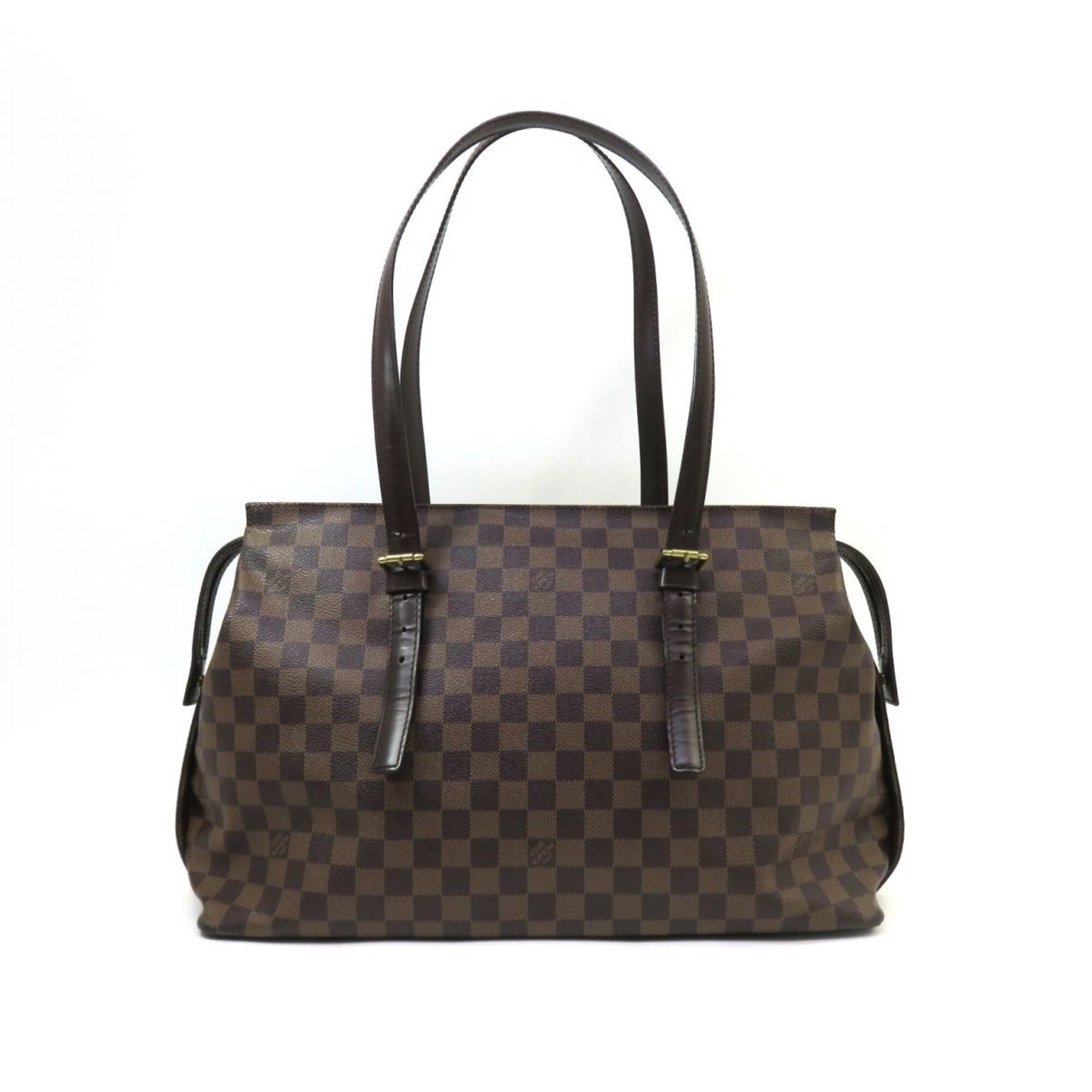 Louis Vuitton Damier Canvas Ebene Galle Damier Canvas Shoulder Bag Tote Bag (Pre-Owned)