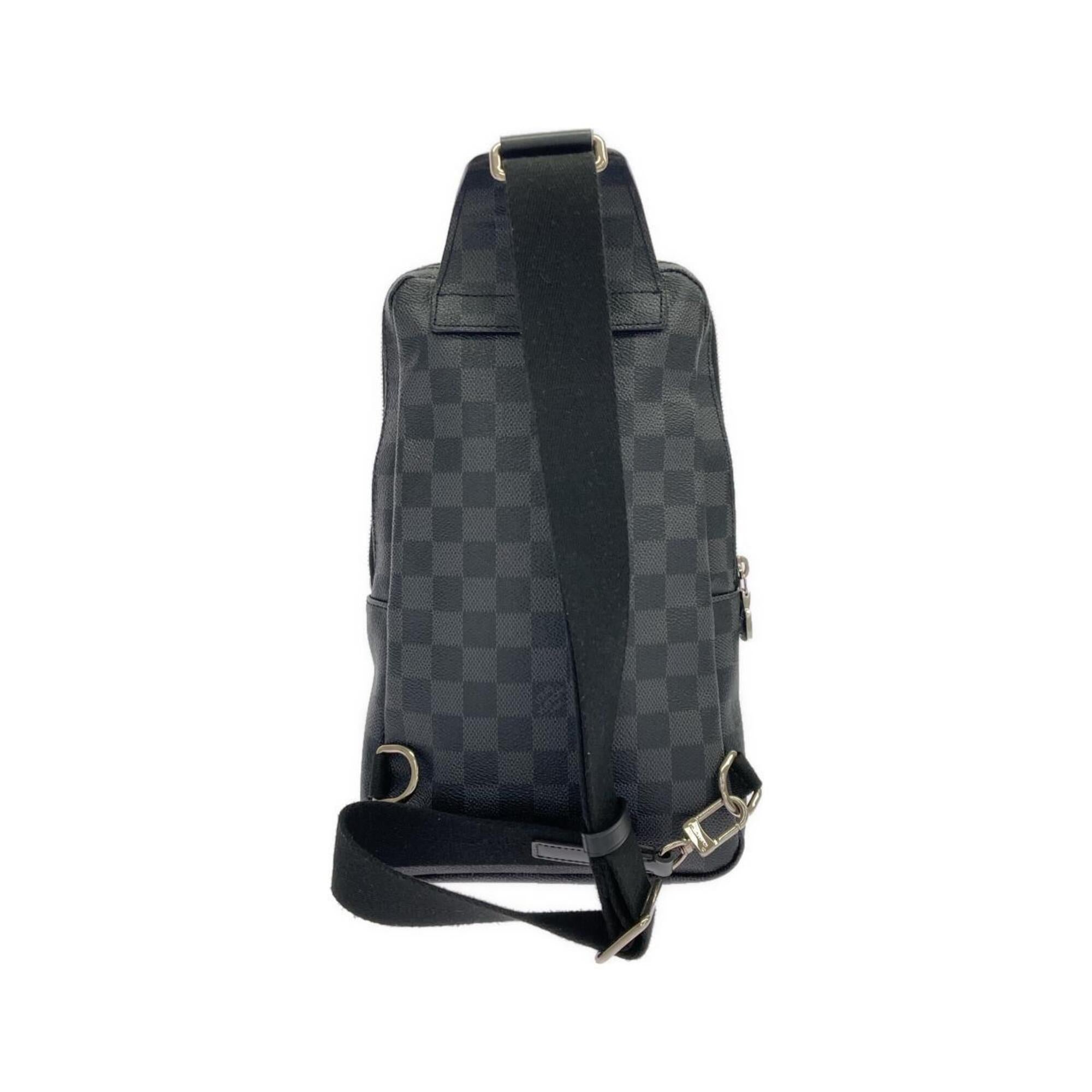 Louis Vuitton Graphite Coated Canvas Shoulder Bag (Pre-Owned)