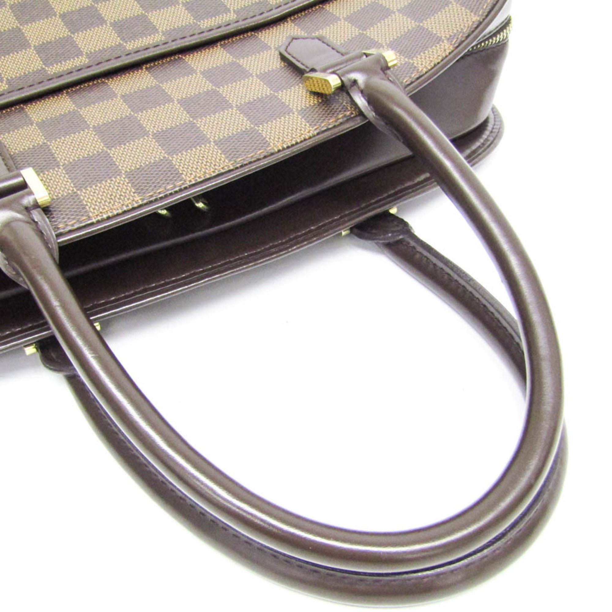 Louis Vuitton Damier Ebene Damier Canvas Handbag (Pre-Owned)