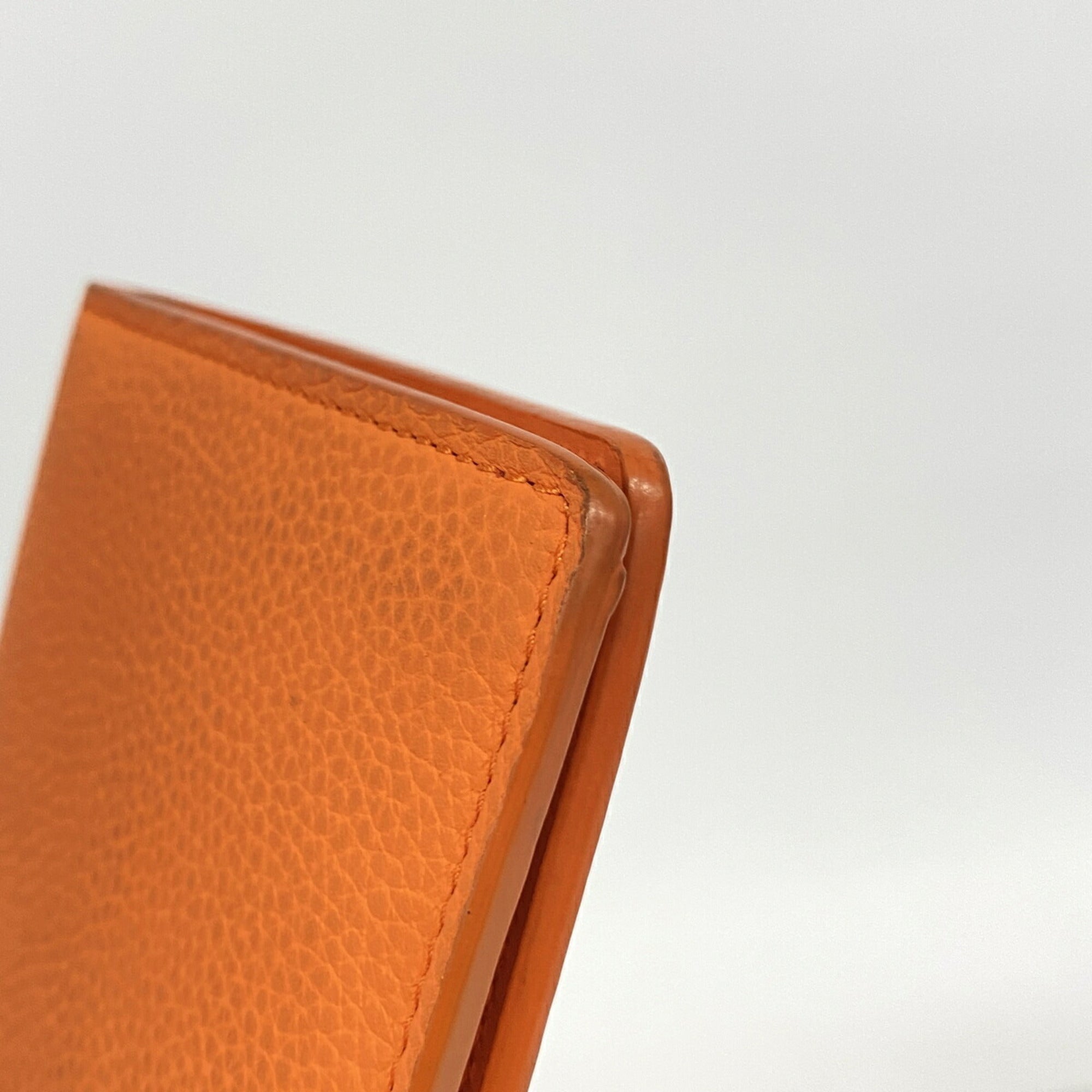 Louis Vuitton Orange Long Wallet (Bi-Fold) (Pre-Owned)