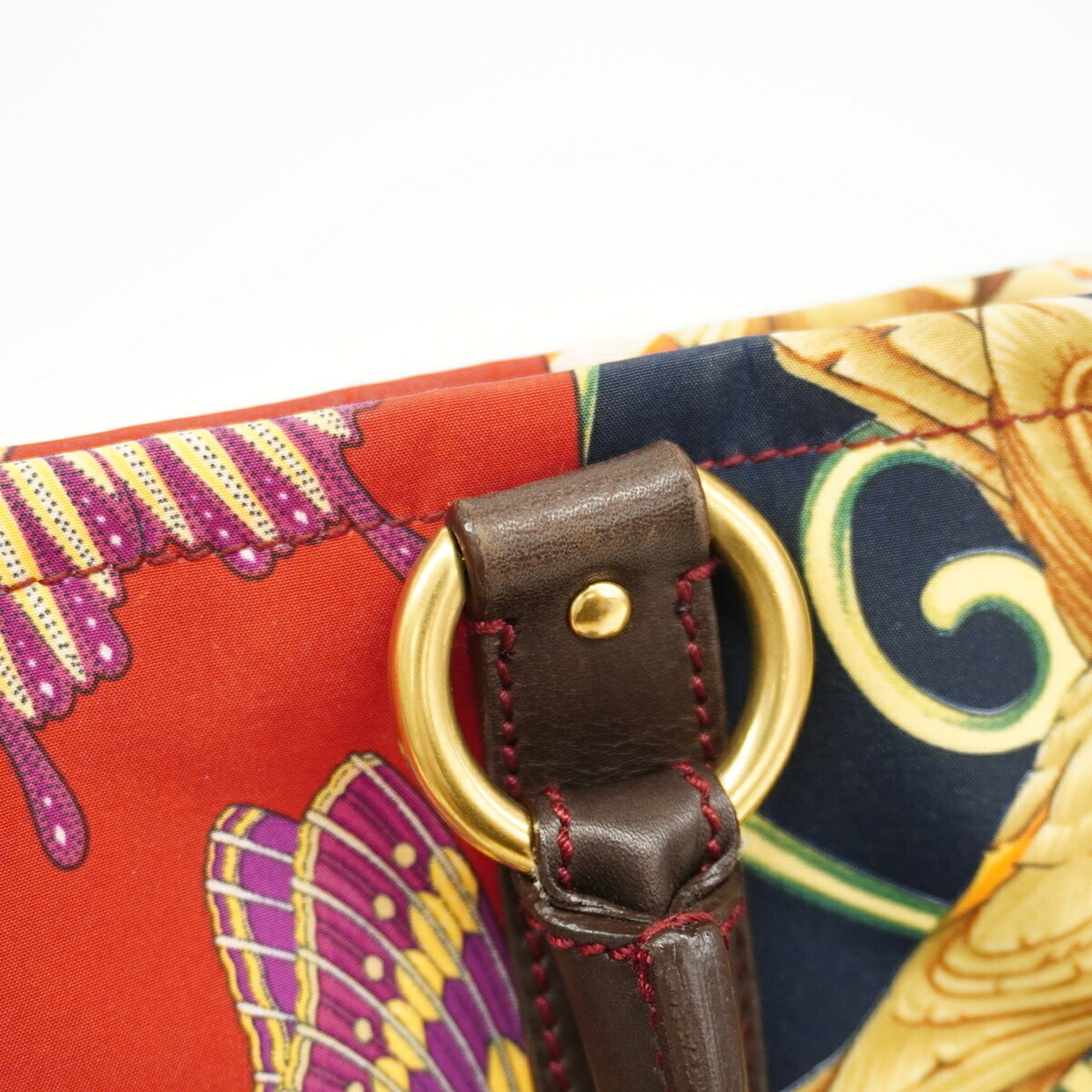 Salvatore Ferragamo Multi-Color Nylon Tote Bag (Pre-Owned)
