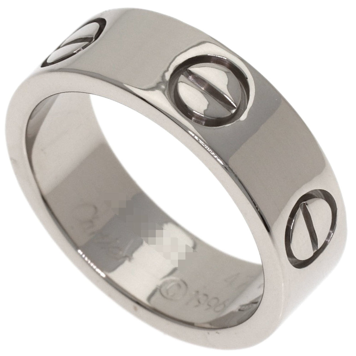 Cartier Love White Gold (18K) Band Ring (Pre-Owned)