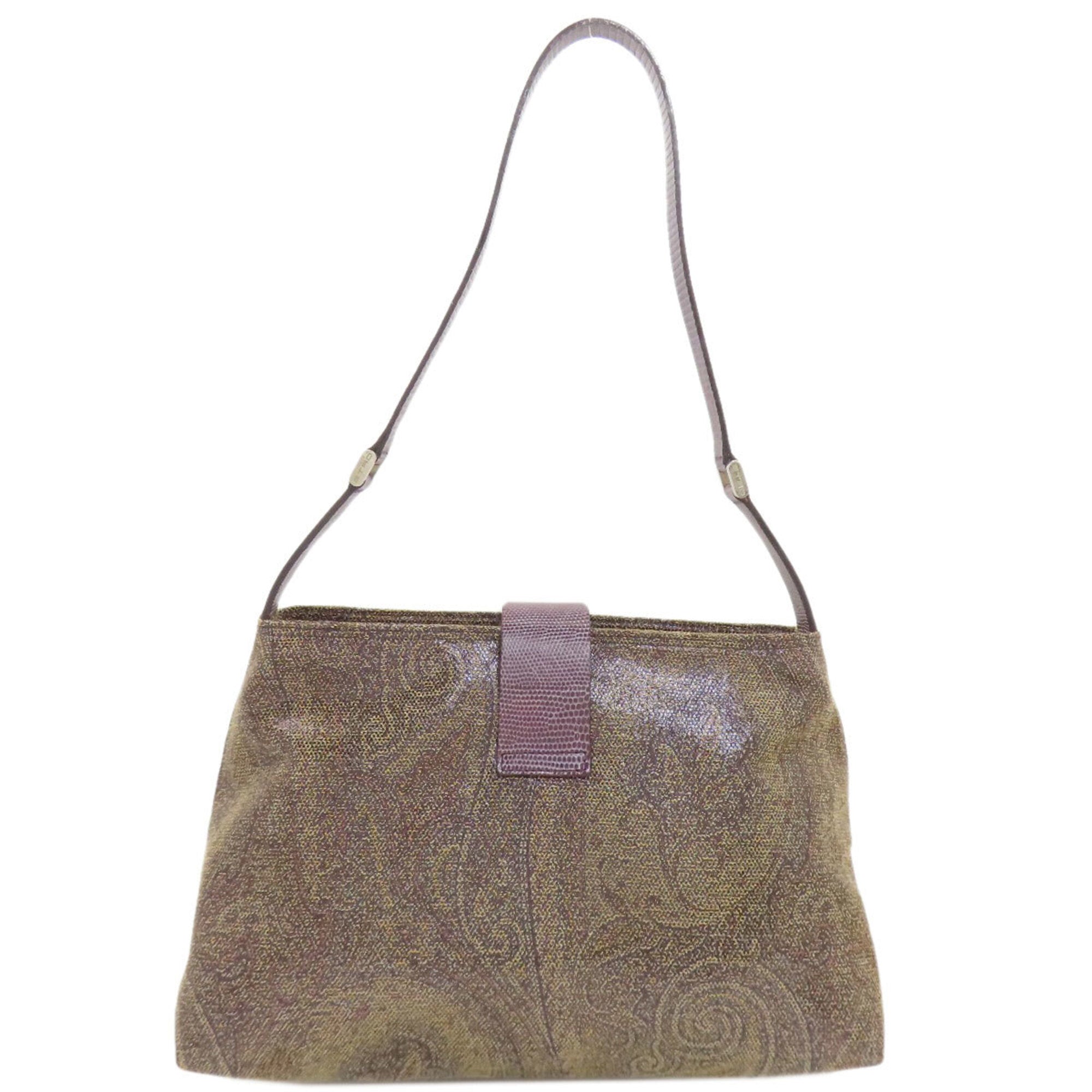 Etro Brown Cotton Polyester Tote Bag (Pre-Owned)