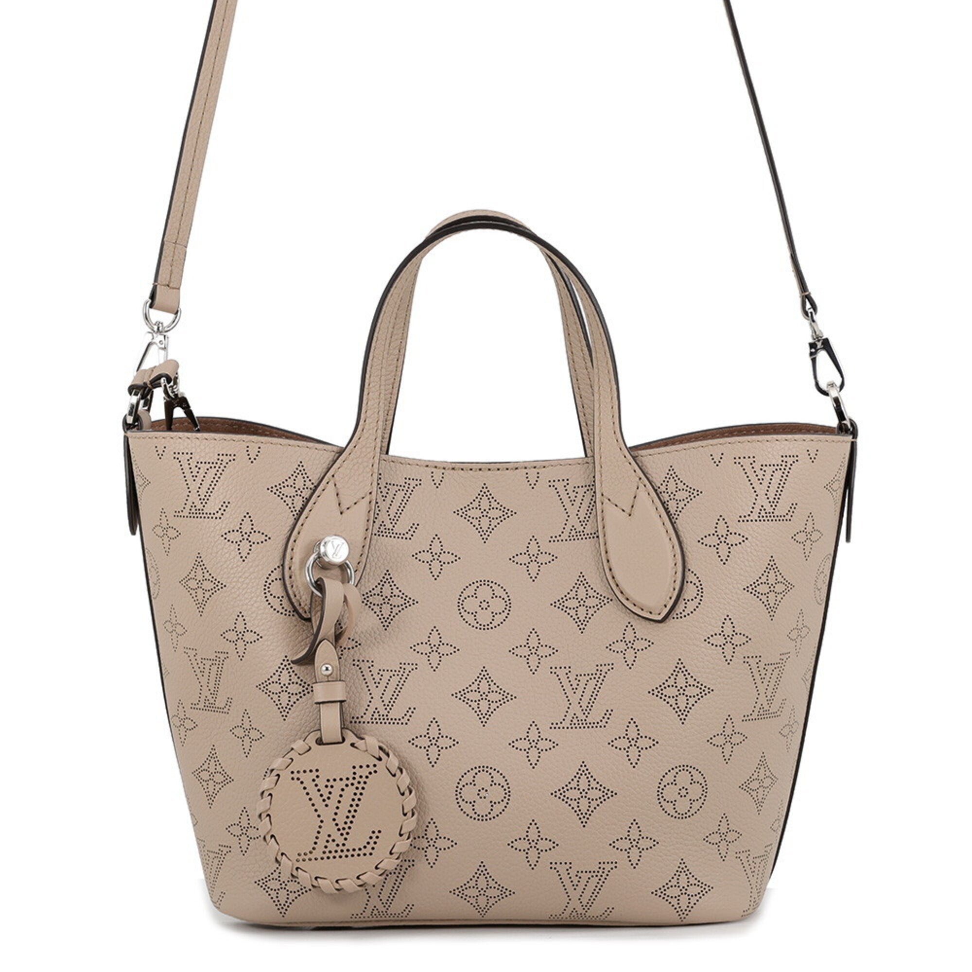 Louis Vuitton Monogram Blossom Mahina Leather Handbag Shoulder Bag (Pre-Owned)